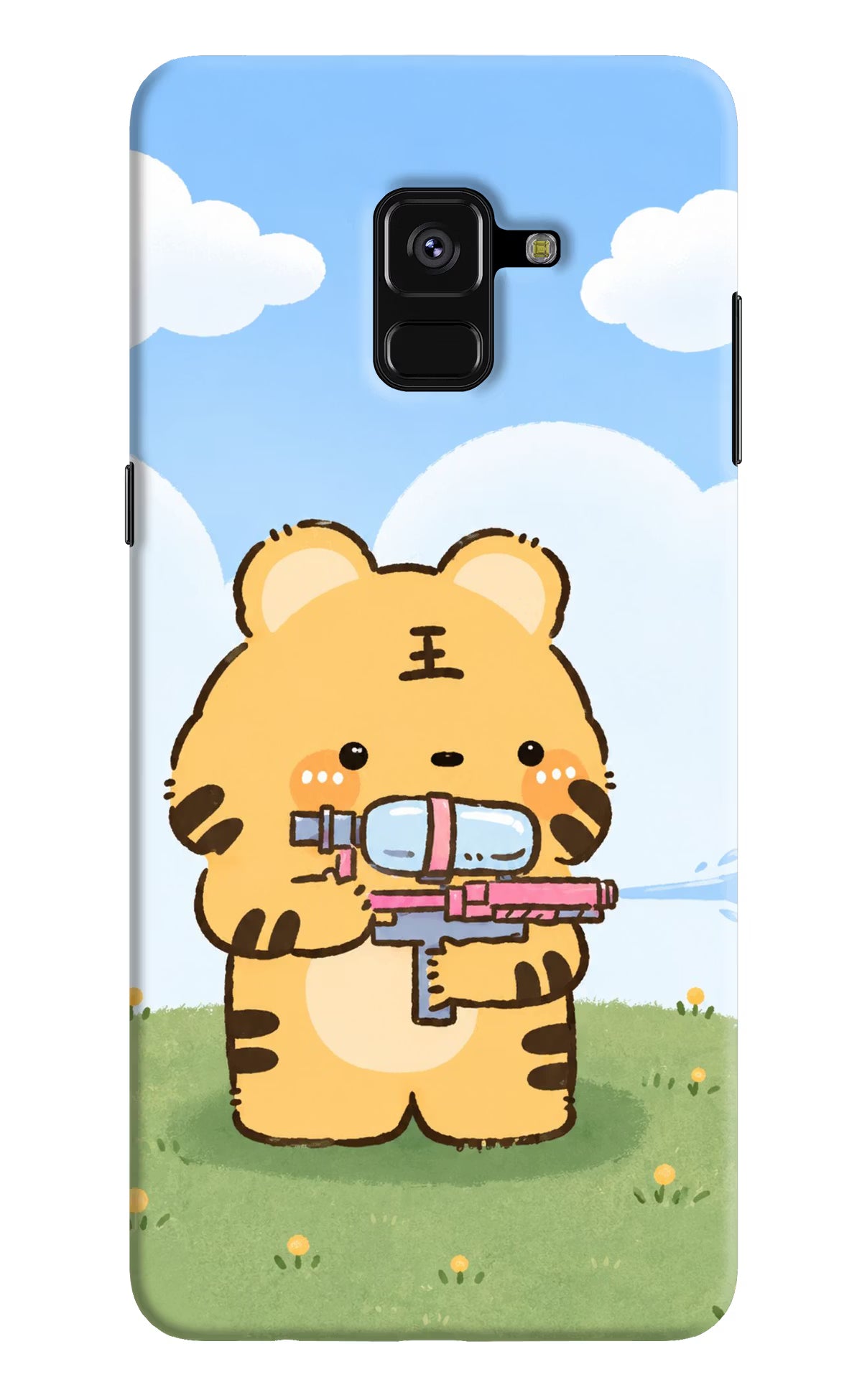 Tiger Treat Samsung A8 plus Back Cover - Tiger Treat Samsung A8 plus Back Cover Tiger Treat Samsung A8 plus Back Cover