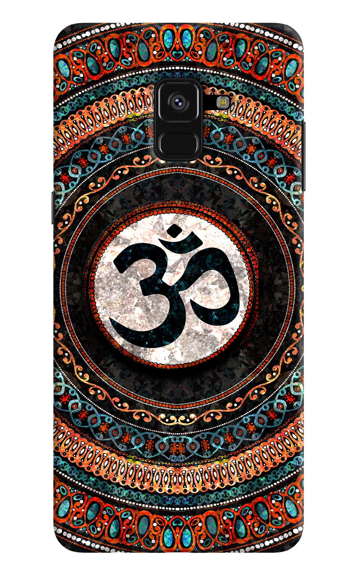 Om Culture Samsung A8 plus Pop Case - Om Culture Samsung A8 plus Pop Case by Casekaro Om Culture Samsung A8 plus Pop Case by Casekaro