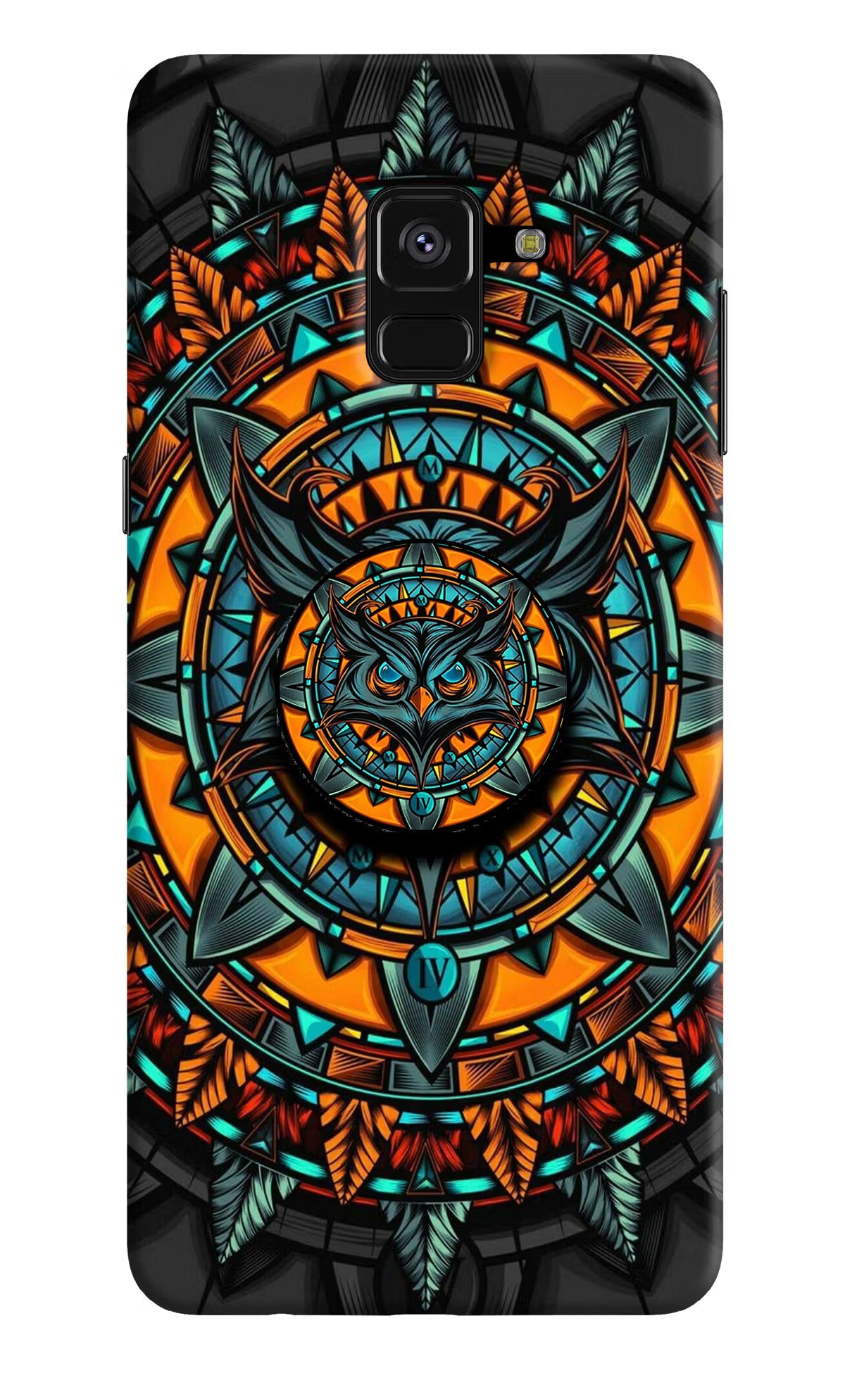 Angry Owl Samsung A8 plus Pop Case - Angry Owl Samsung A8 plus Pop Case by Casekaro Angry Owl Samsung A8 plus Pop Case by Casekaro