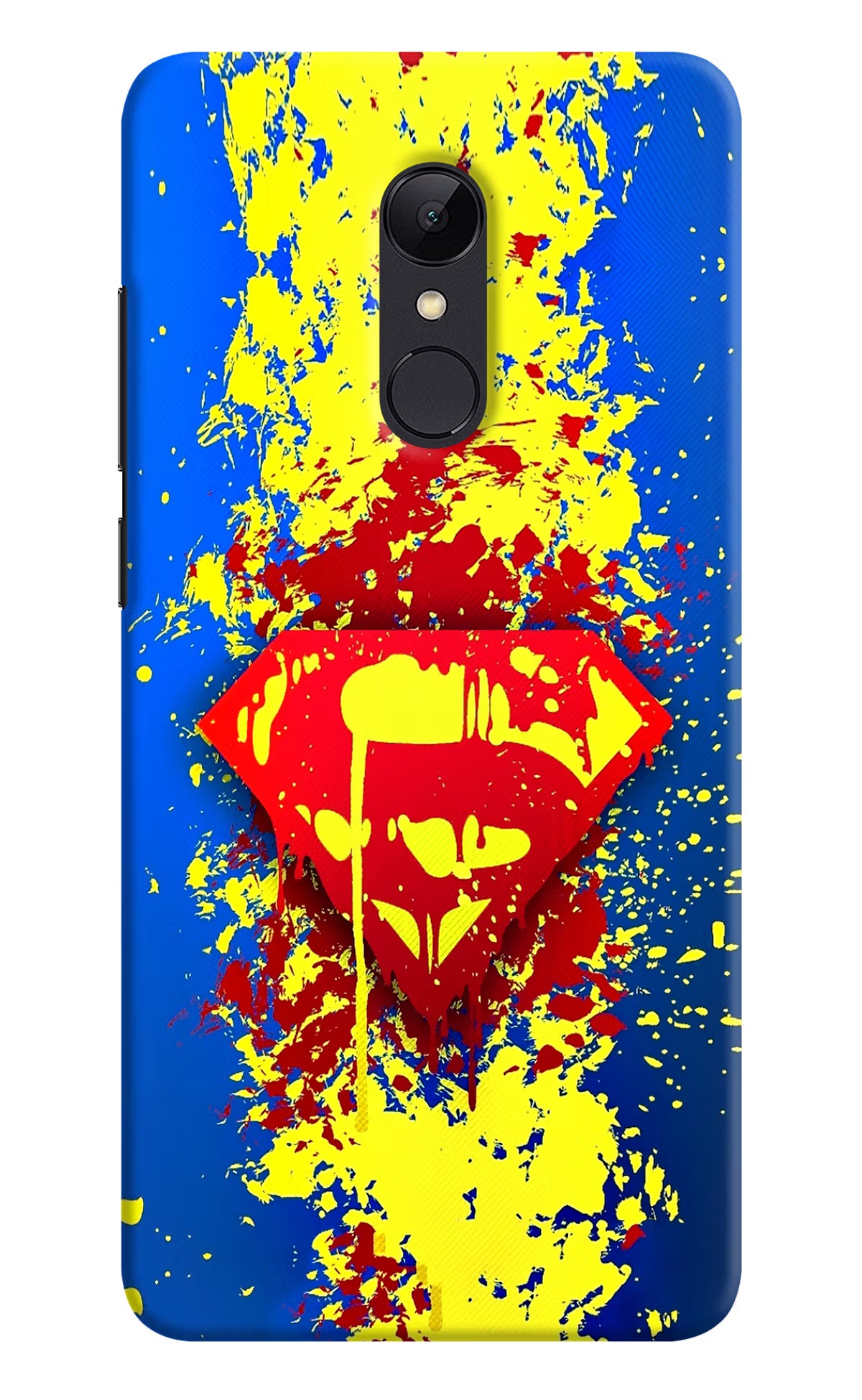 Superman logo Redmi 5 Back Cover - Superman logo Redmi 5 Hard Case Back Cover by Casekaro Superman logo Redmi 5 Hard Case Back Cover by Casekaro