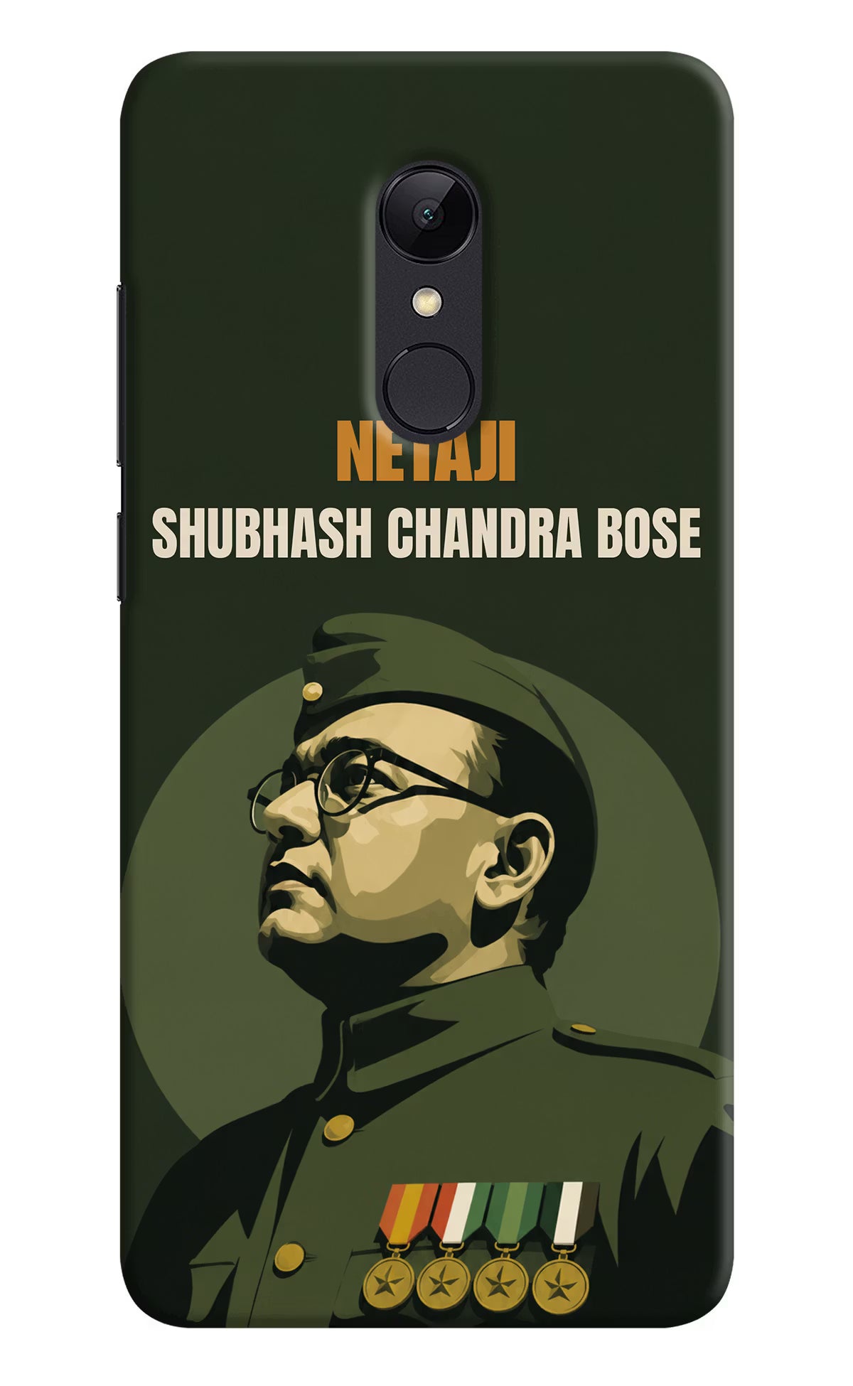 Netaji Legacy Redmi 5 Back Cover - Netaji Legacy Redmi 5 Back Cover Netaji Legacy Redmi 5 Back Cover