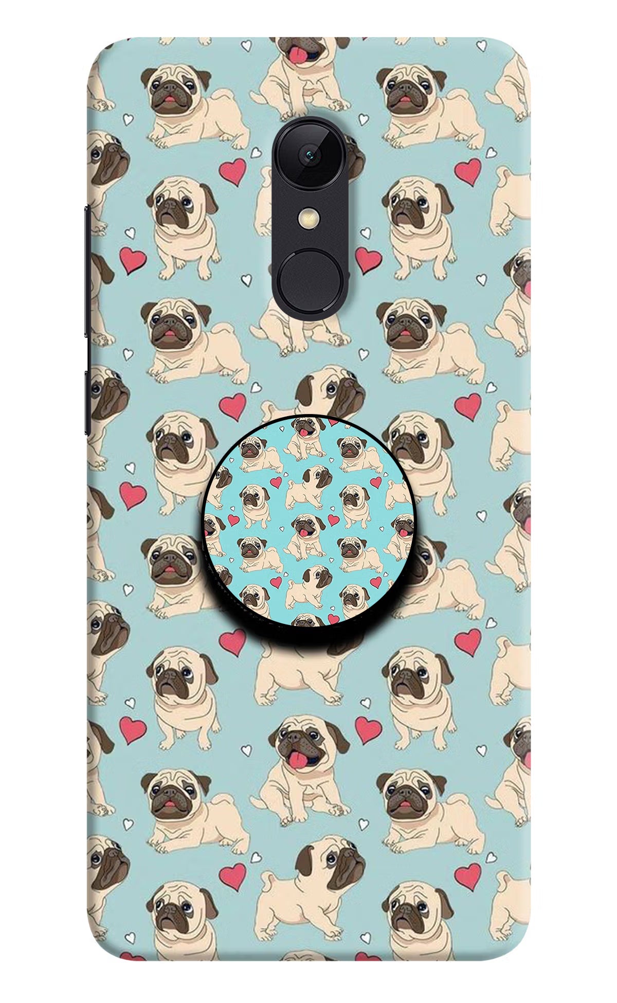 Pug Dog Redmi 5 Pop Case by Casekaro