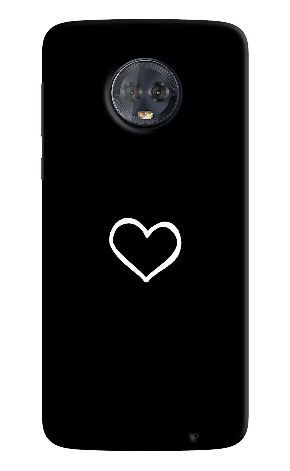 Heart Moto G6 Back Cover - Heart Moto G6 Hard Case Back Cover by Casekaro Heart Moto G6 Hard Case Back Cover by Casekaro