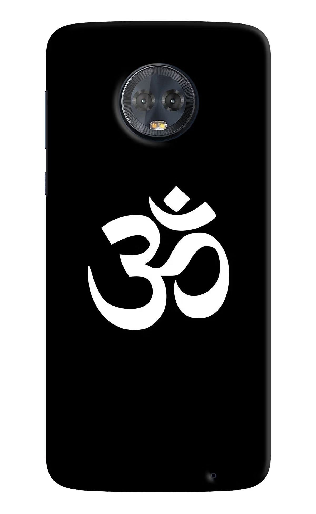 Om Moto G6 Back Cover - Om Moto G6 Hard Case Back Cover by Casekaro Om Moto G6 Hard Case Back Cover by Casekaro