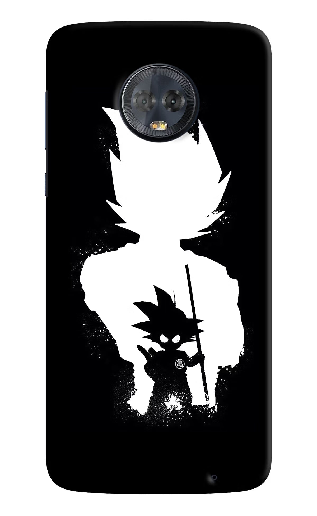 Goku Shadow Moto G6 Back Cover - Goku Shadow Moto G6 Hard Case Back Cover by Casekaro Goku Shadow Moto G6 Hard Case Back Cover by Casekaro