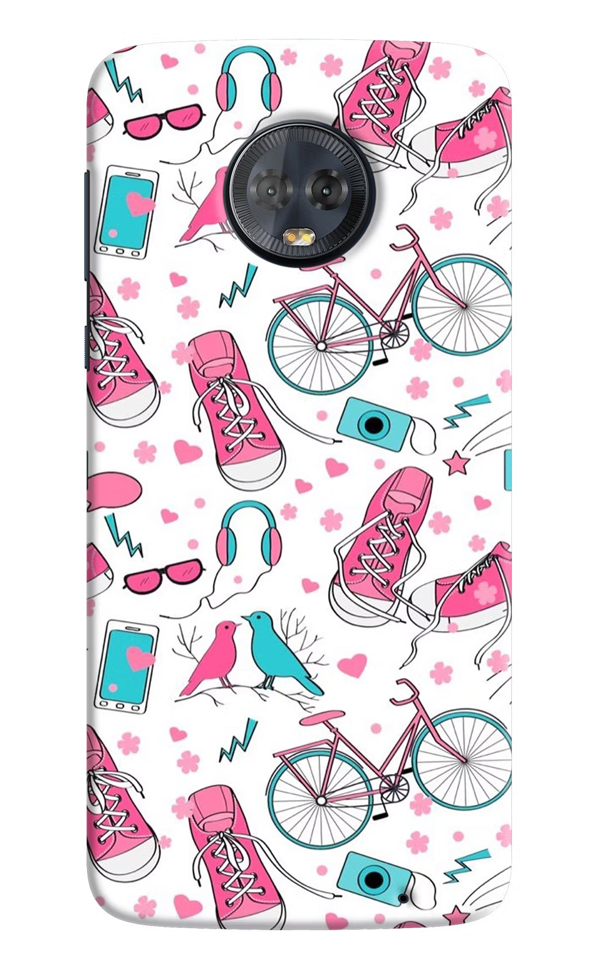 Artwork Moto G6 Back Cover - Artwork Moto G6 Hard Case Back Cover by Casekaro Artwork Moto G6 Hard Case Back Cover by Casekaro