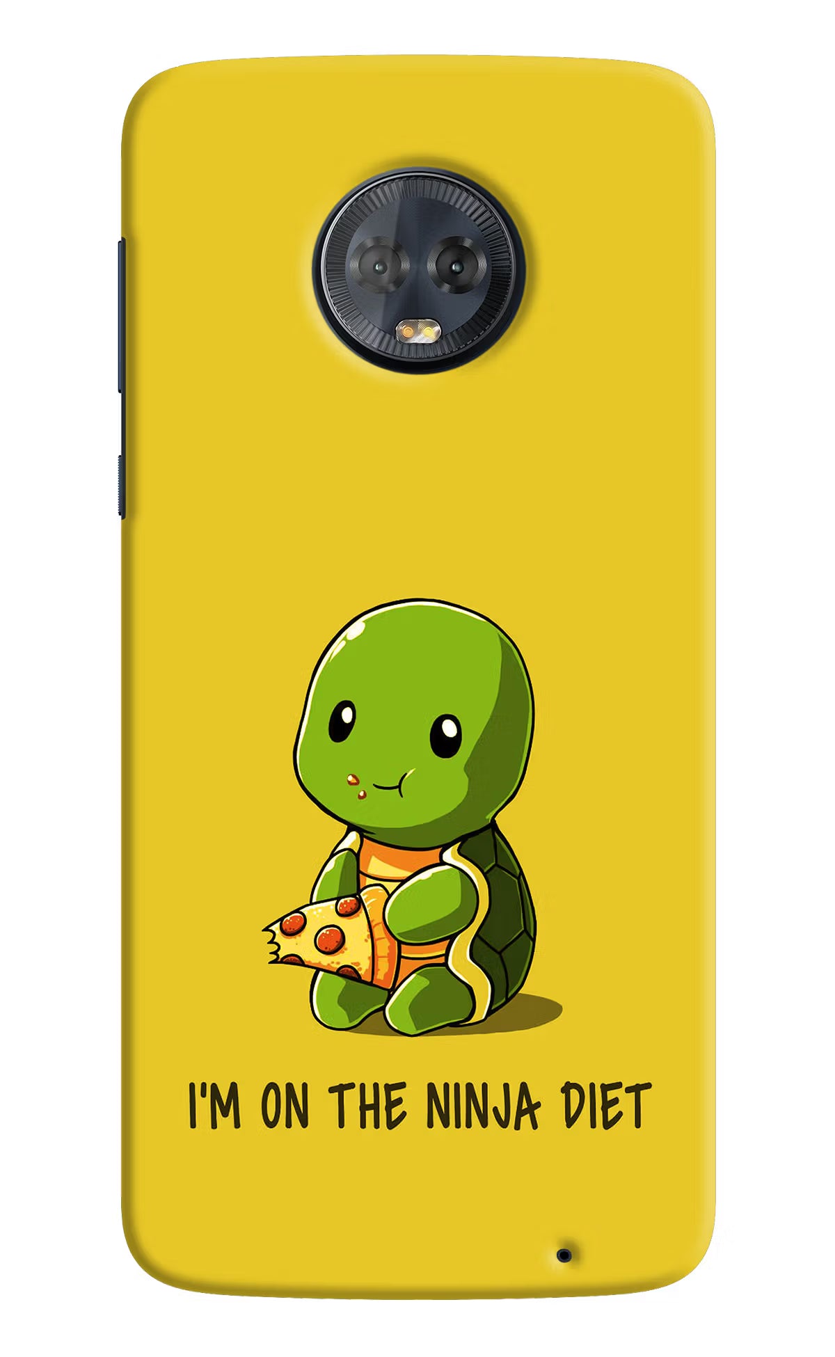 I'm on Ninja Diet Moto G6 Back Cover - I'm on Ninja Diet Moto G6 Hard Case Back Cover by Casekaro I'm on Ninja Diet Moto G6 Hard Case Back Cover by Casekaro