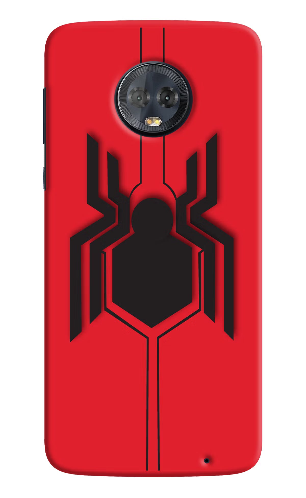 Spider Moto G6 Back Cover - Spider Moto G6 Hard Case Back Cover by Casekaro Spider Moto G6 Hard Case Back Cover by Casekaro