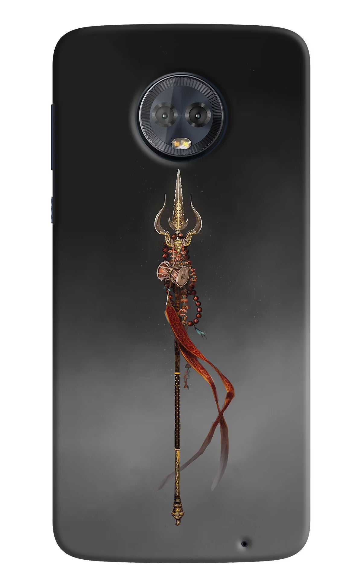 Shiv Trishul Moto G6 Back Cover - Shiv Trishul Moto G6 Hard Case Back Cover by Casekaro Shiv Trishul Moto G6 Hard Case Back Cover by Casekaro