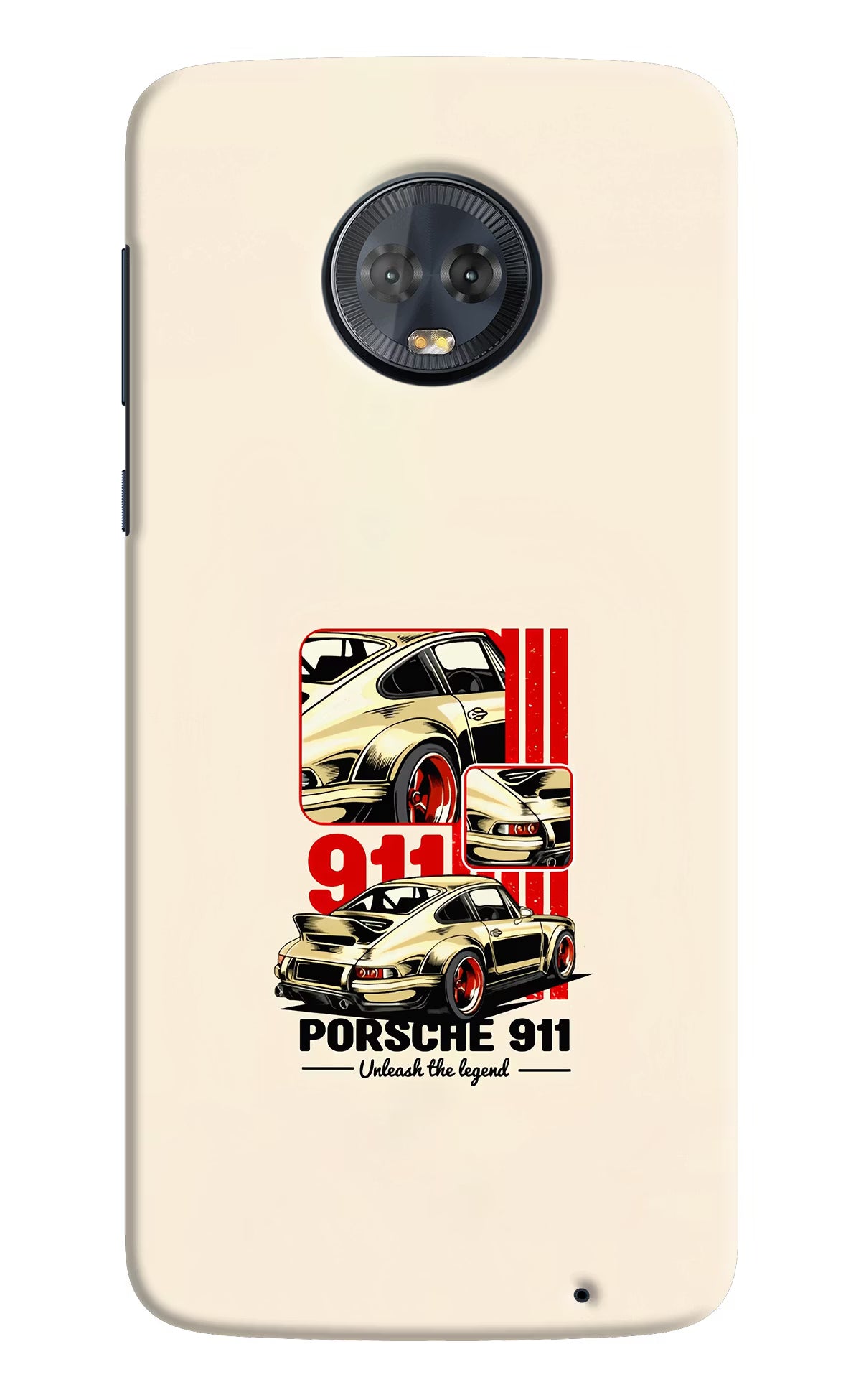 Classic Porsche 911 Moto G6 Back Cover - Classic Porsche 911 Moto G6 Hard Case Back Cover by Casekaro Classic Porsche 911 Moto G6 Hard Case Back Cover by Casekaro