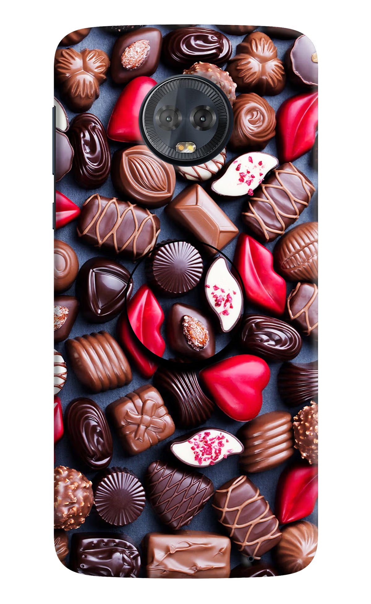 Chocolates Moto G6 Pop Case - Chocolates Moto G6 Pop Case by Casekaro Chocolates Moto G6 Pop Case by Casekaro