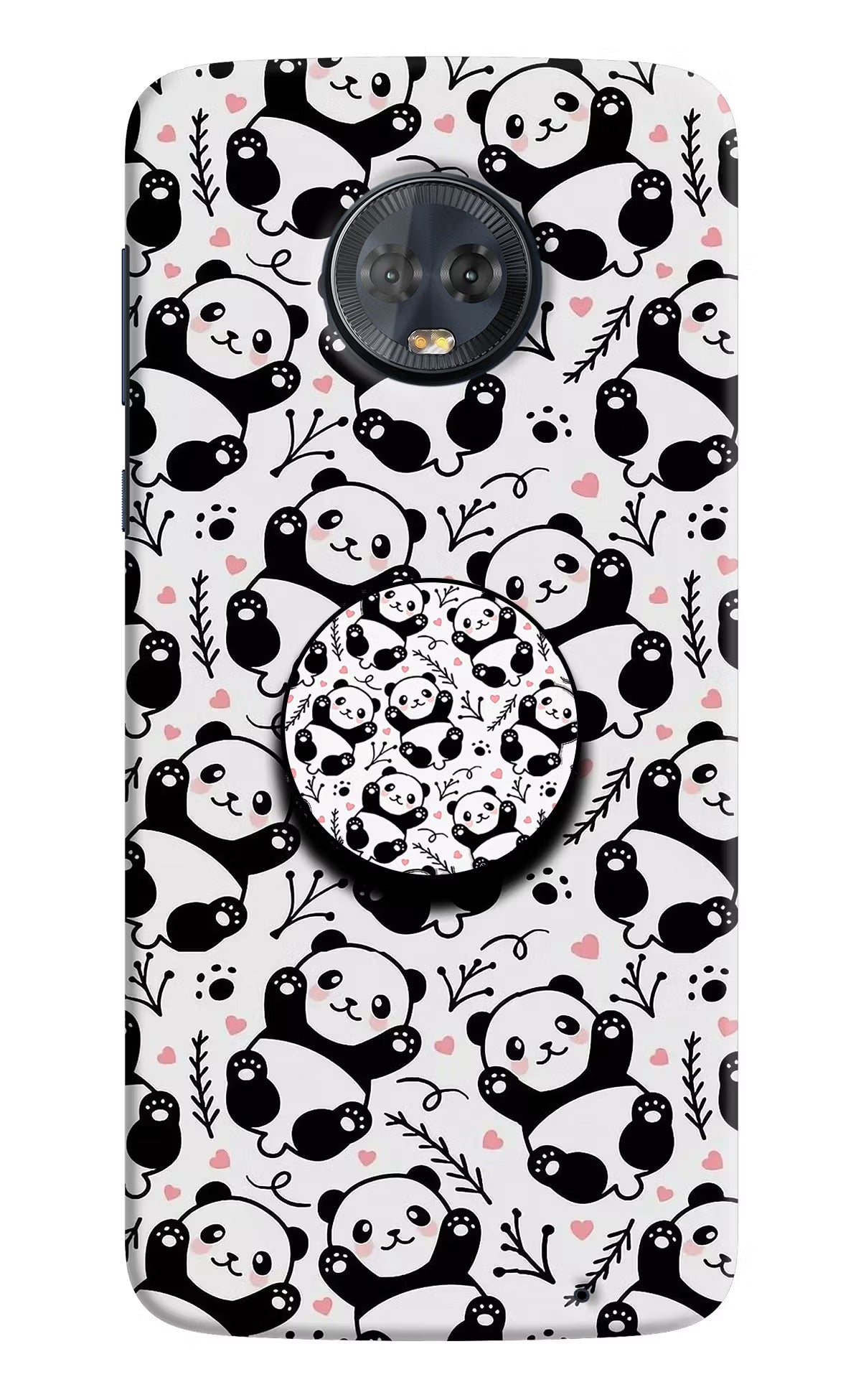 Cute Panda Moto G6 Pop Case - Cute Panda Moto G6 Pop Case by Casekaro Cute Panda Moto G6 Pop Case by Casekaro