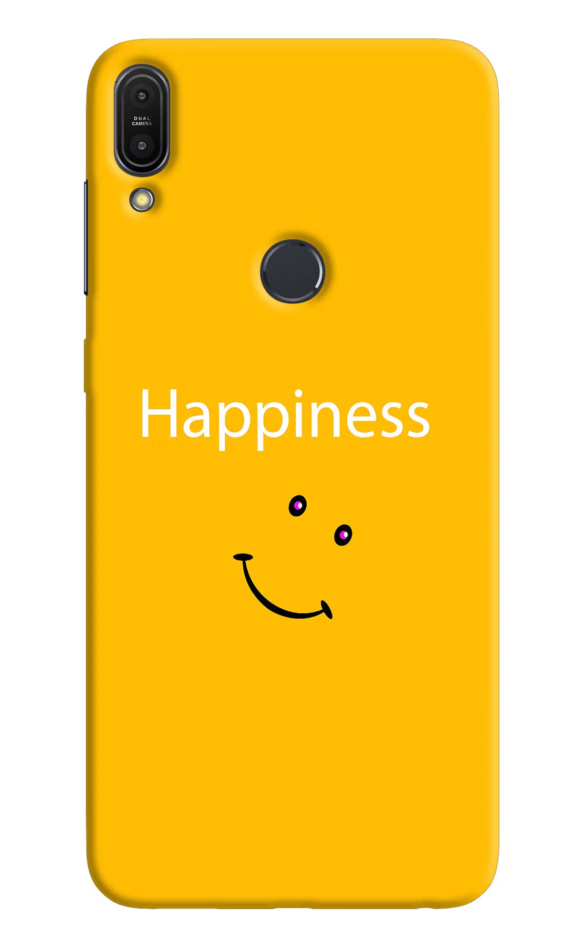Happiness With Smiley Asus Zenfone Max Pro M1 Back Cover - Happiness With Smiley Asus Zenfone Max Pro M1 Hard Case Back Cover by Casekaro Happiness With Smiley Asus Zenfone Max Pro M1 Hard Case Back Cover by Casekaro