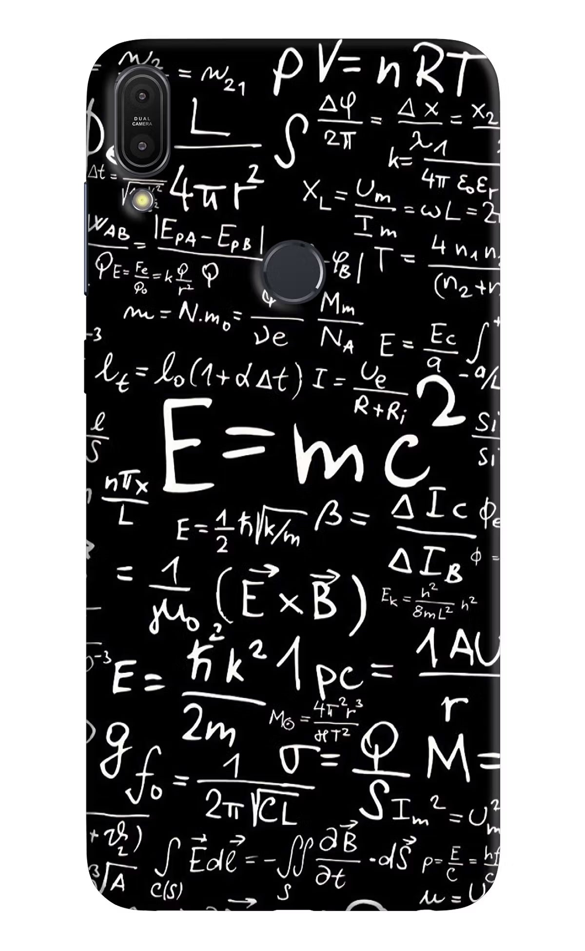 Physics Formula Asus Zenfone Max Pro M1 Back Cover - Physics Formula Asus Zenfone Max Pro M1 Hard Case Back Cover by Casekaro Physics Formula Asus Zenfone Max Pro M1 Hard Case Back Cover by Casekaro