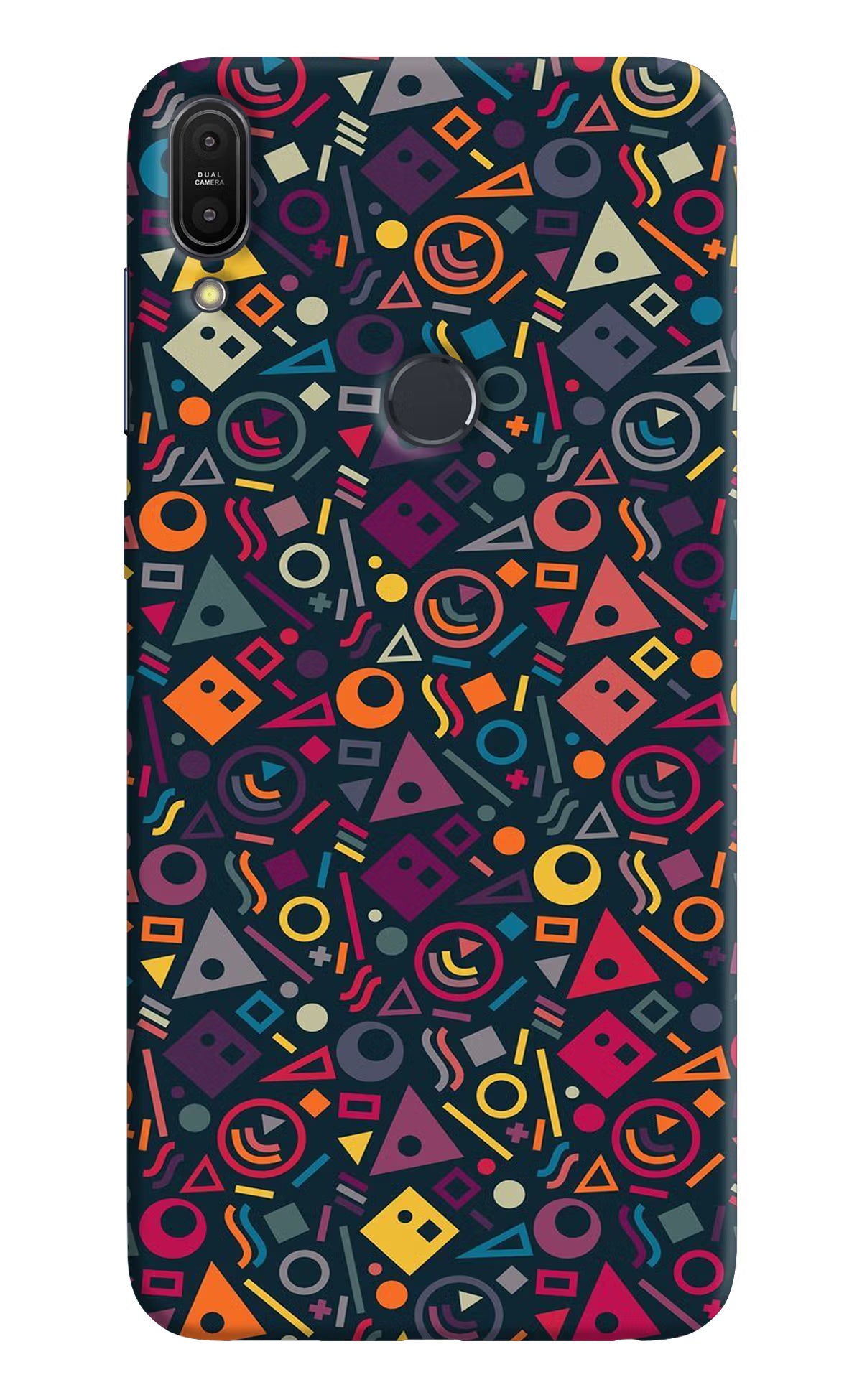 Geometric Abstract Asus Zenfone Max Pro M1 Back Cover - Geometric Abstract Asus Zenfone Max Pro M1 Hard Case Back Cover by Casekaro Geometric Abstract Asus Zenfone Max Pro M1 Hard Case Back Cover by Casekaro