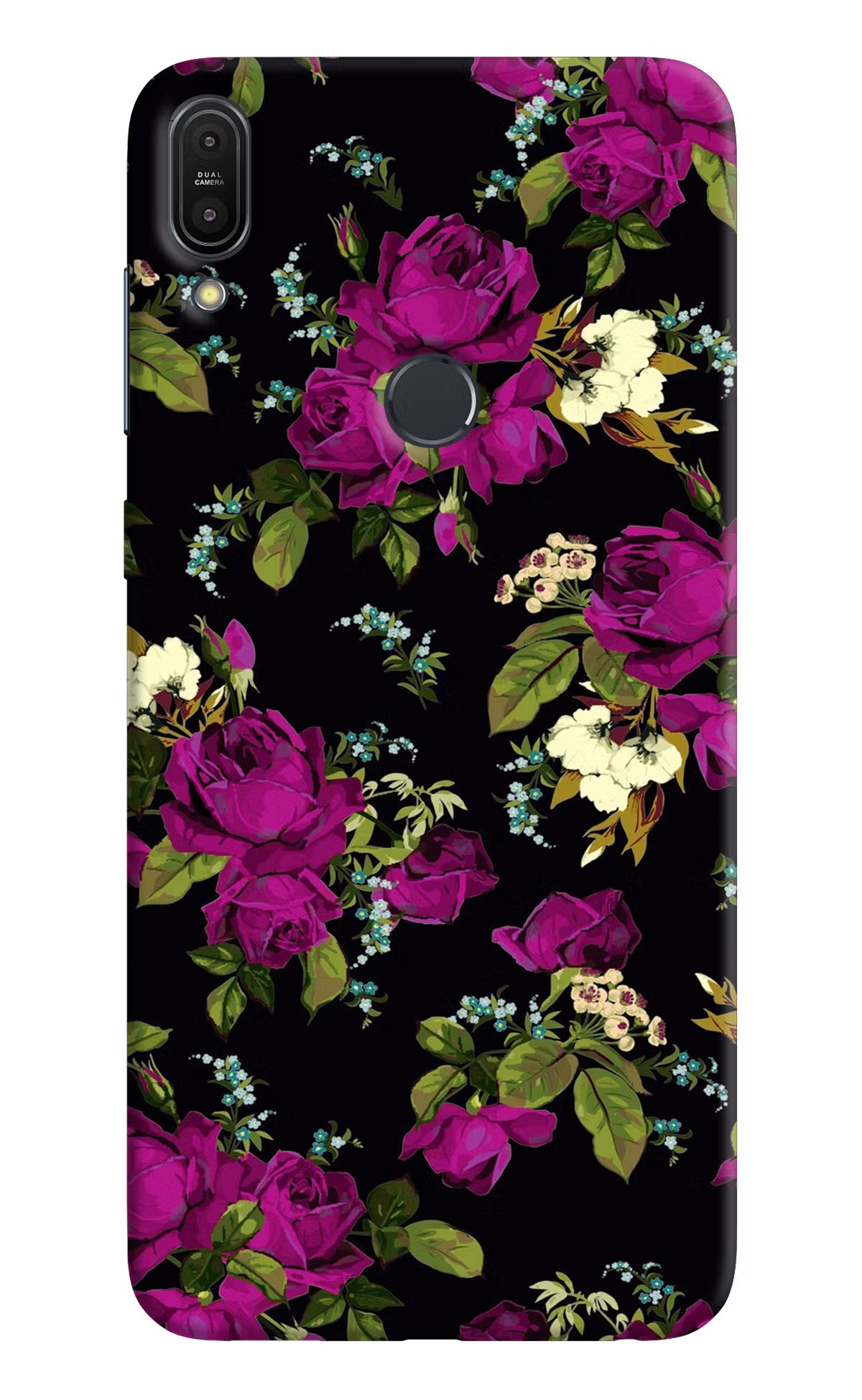 Flowers Asus Zenfone Max Pro M1 Back Cover - Flowers Asus Zenfone Max Pro M1 Hard Case Back Cover by Casekaro Flowers Asus Zenfone Max Pro M1 Hard Case Back Cover by Casekaro
