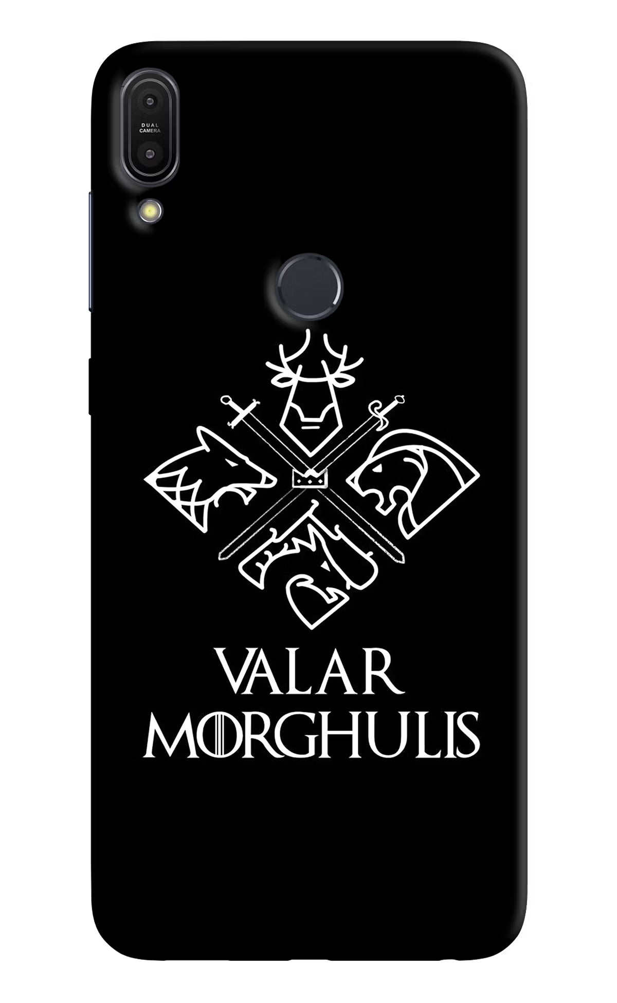 Valar Morghulis | Game Of Thrones Asus Zenfone Max Pro M1 Back Cover - Valar Morghulis | Game Of Thrones Asus Zenfone Max Pro M1 Hard Case Back Cover by Casekaro Valar Morghulis | Game Of Thrones Asus Zenfone Max Pro M1 Hard Case Back Cover by Casekaro