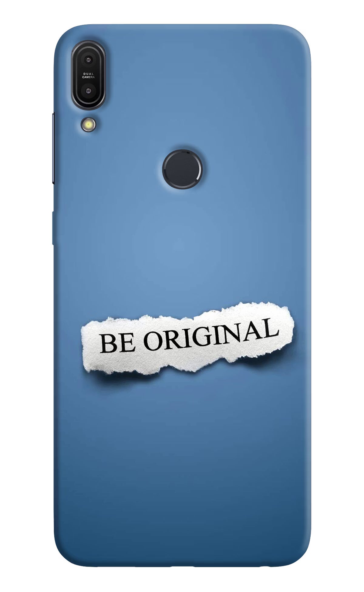 Be Original Asus Zenfone Max Pro M1 Back Cover - Be Original Asus Zenfone Max Pro M1 Hard Case Back Cover by Casekaro Be Original Asus Zenfone Max Pro M1 Hard Case Back Cover by Casekaro