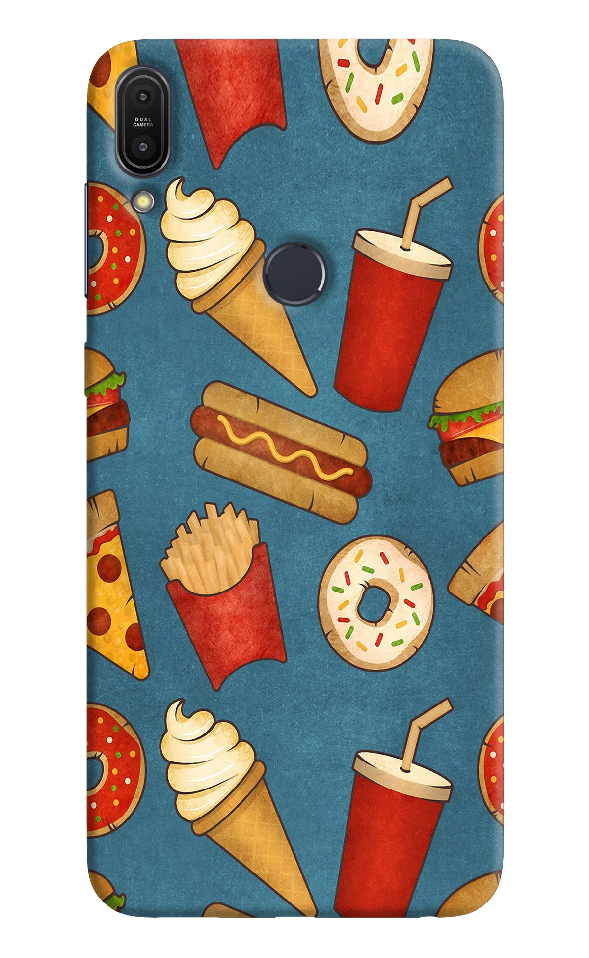 Foodie Asus Zenfone Max Pro M1 Back Cover - Foodie Asus Zenfone Max Pro M1 Hard Case Back Cover by Casekaro Foodie Asus Zenfone Max Pro M1 Hard Case Back Cover by Casekaro