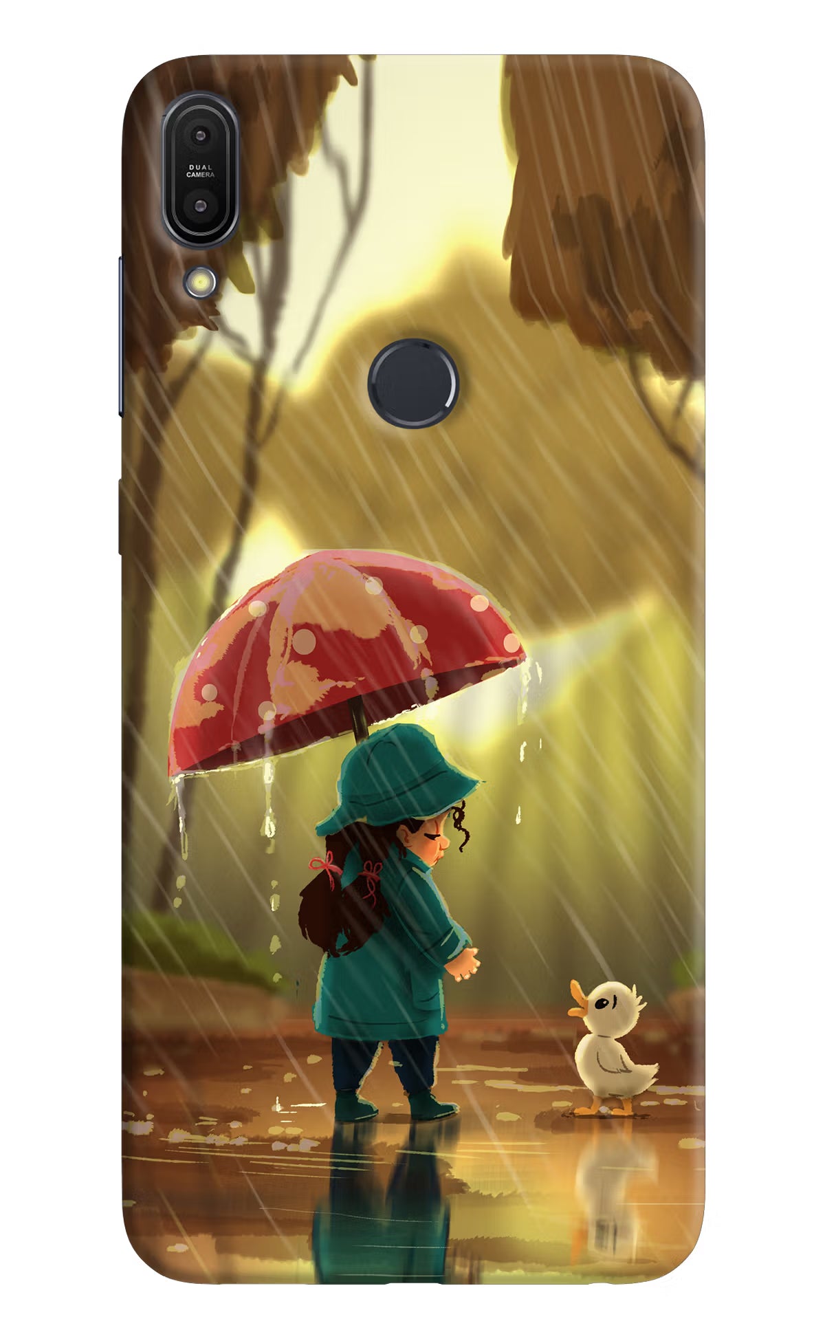 Rainy Day Asus Zenfone Max Pro M1 Back Cover - Rainy Day Asus Zenfone Max Pro M1 Hard Case Back Cover by Casekaro Rainy Day Asus Zenfone Max Pro M1 Hard Case Back Cover by Casekaro