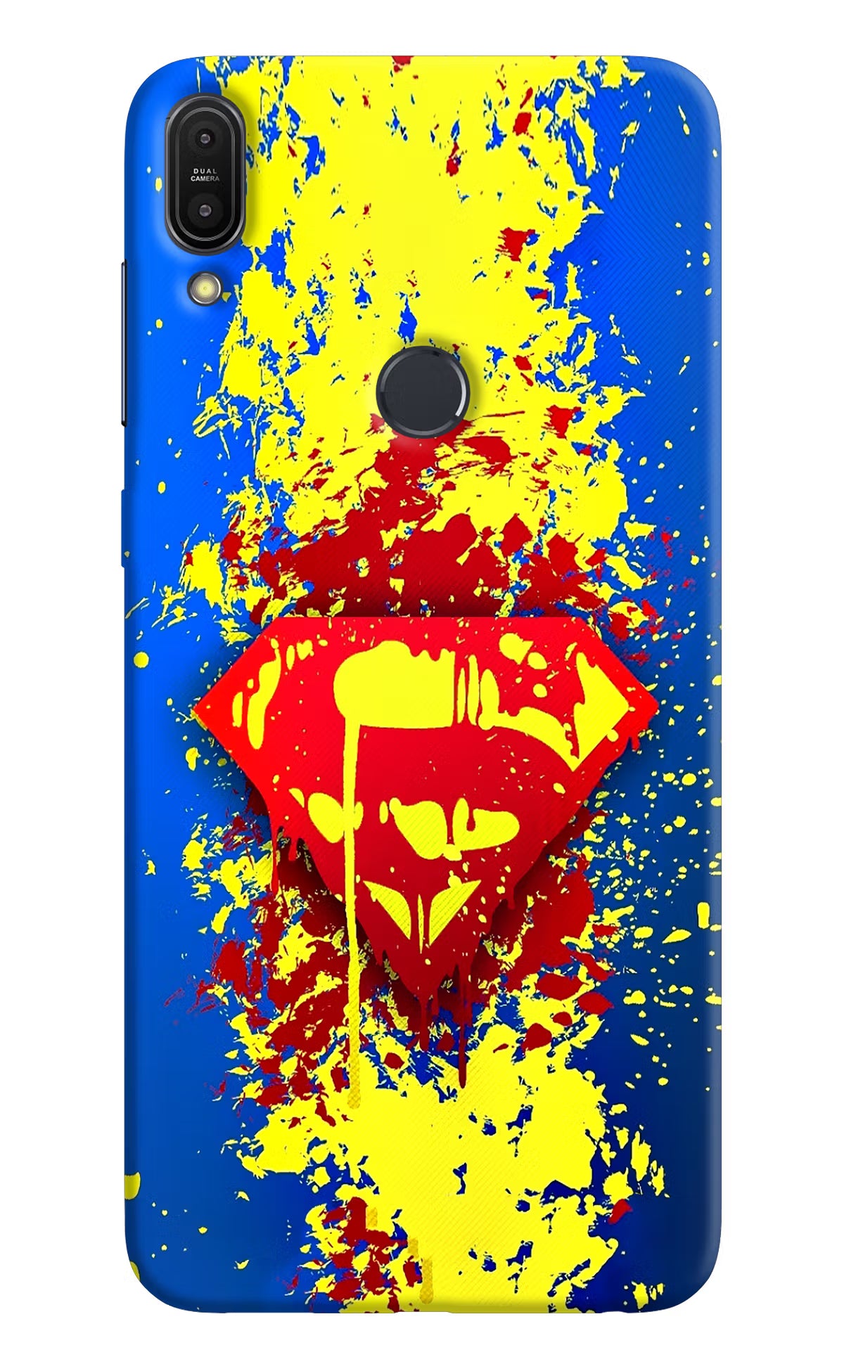 Superman logo Asus Zenfone Max Pro M1 Back Cover - Superman logo Asus Zenfone Max Pro M1 Hard Case Back Cover by Casekaro Superman logo Asus Zenfone Max Pro M1 Hard Case Back Cover by Casekaro