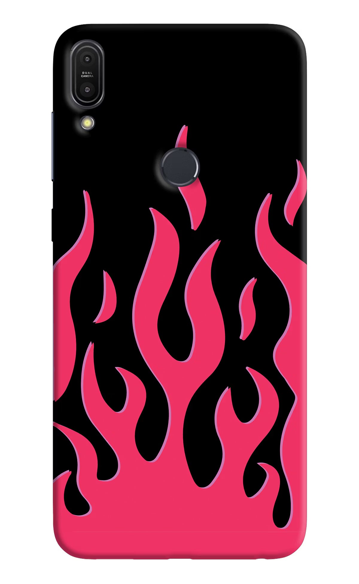 Fire Flames Asus Zenfone Max Pro M1 Back Cover - Fire Flames Asus Zenfone Max Pro M1 Hard Case Back Cover by Casekaro Fire Flames Asus Zenfone Max Pro M1 Hard Case Back Cover by Casekaro