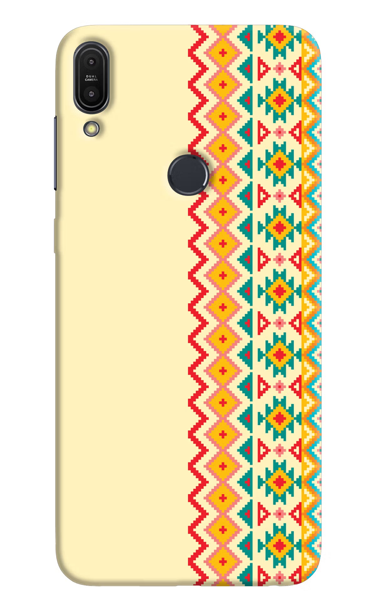 Ethnic Seamless Asus Zenfone Max Pro M1 Back Cover - Ethnic Seamless Asus Zenfone Max Pro M1 Hard Case Back Cover by Casekaro Ethnic Seamless Asus Zenfone Max Pro M1 Hard Case Back Cover by Casekaro