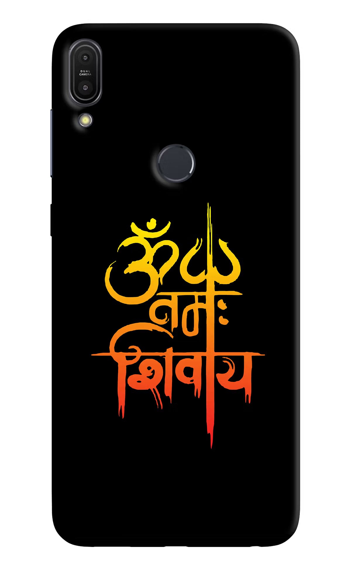 Om Namah Shivay Asus Zenfone Max Pro M1 Back Cover - Om Namah Shivay Asus Zenfone Max Pro M1 Hard Case Back Cover by Casekaro Om Namah Shivay Asus Zenfone Max Pro M1 Hard Case Back Cover by Casekaro