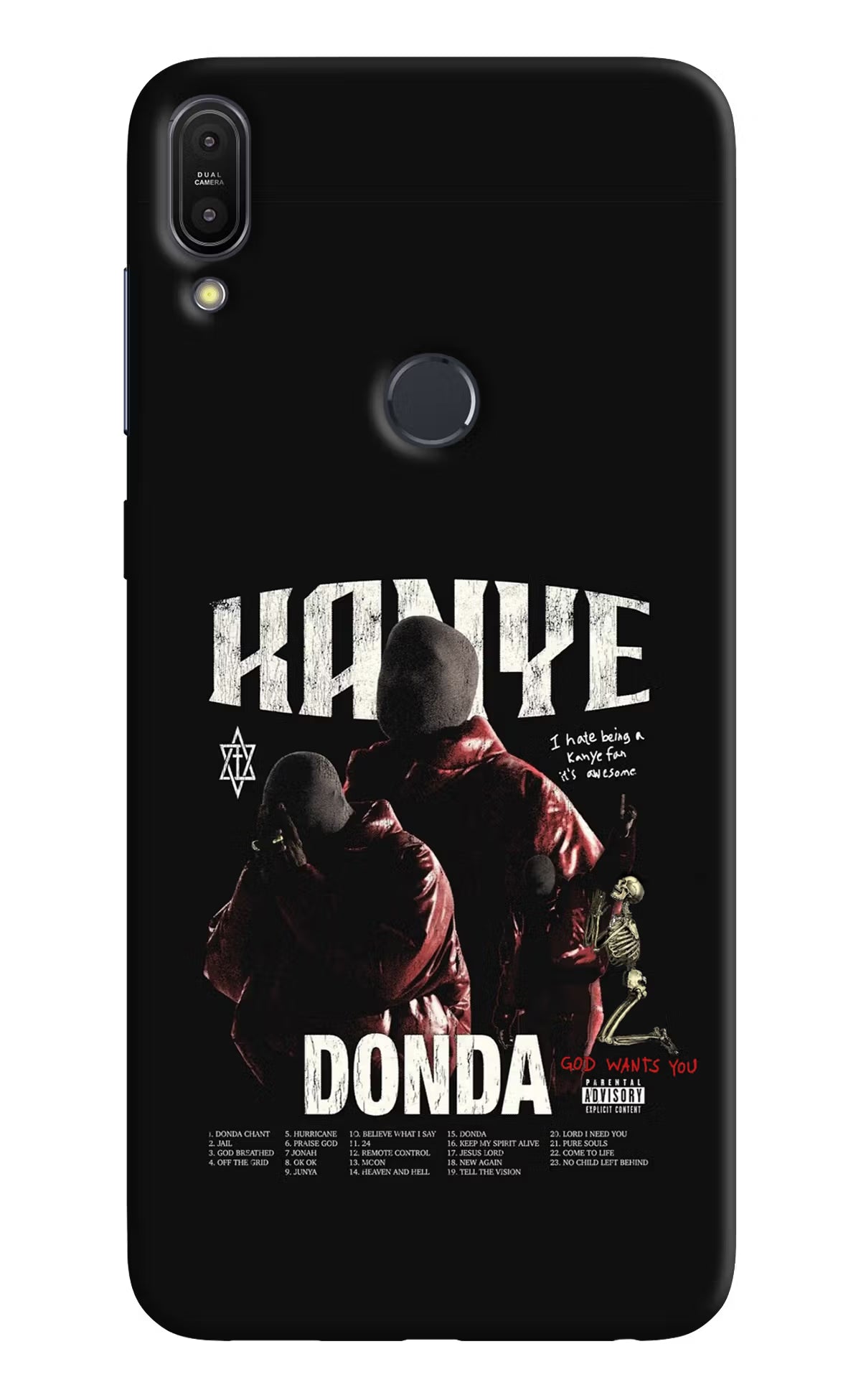 Donda Kanye West Asus Zenfone Max Pro M1 Back Cover - Donda Kanye West Asus Zenfone Max Pro M1 Hard Case Back Cover by Casekaro Donda Kanye West Asus Zenfone Max Pro M1 Hard Case Back Cover by Casekaro