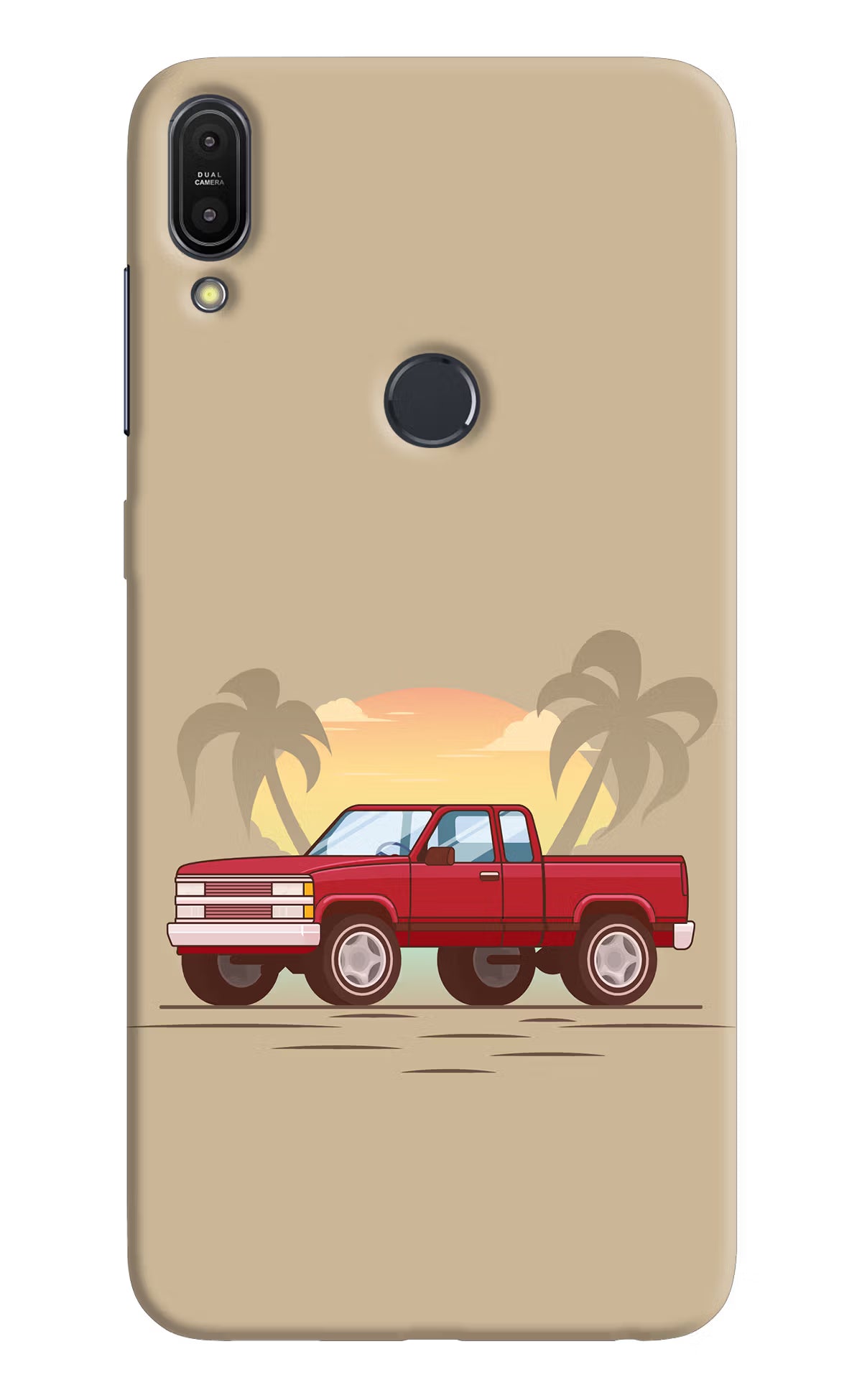 Desert Classic Drive Asus Zenfone Max Pro M1 Back Cover - Desert Classic Drive Asus Zenfone Max Pro M1 Hard Case Back Cover by Casekaro Desert Classic Drive Asus Zenfone Max Pro M1 Hard Case Back Cover by Casekaro