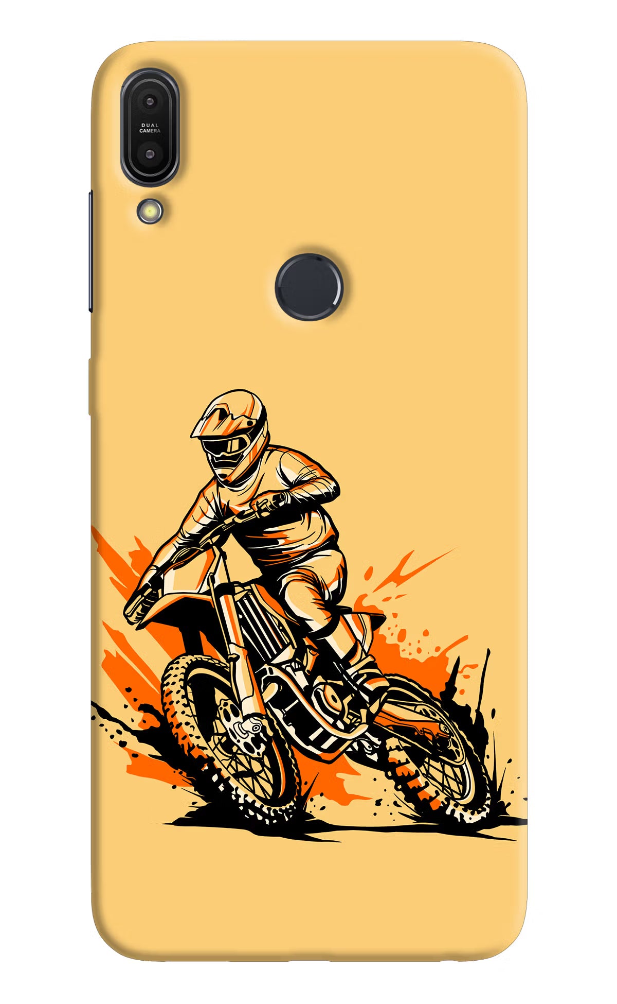 Off-Road Fury Asus Zenfone Max Pro M1 Back Cover - Off-Road Fury Asus Zenfone Max Pro M1 Hard Case Back Cover by Casekaro Off-Road Fury Asus Zenfone Max Pro M1 Hard Case Back Cover by Casekaro