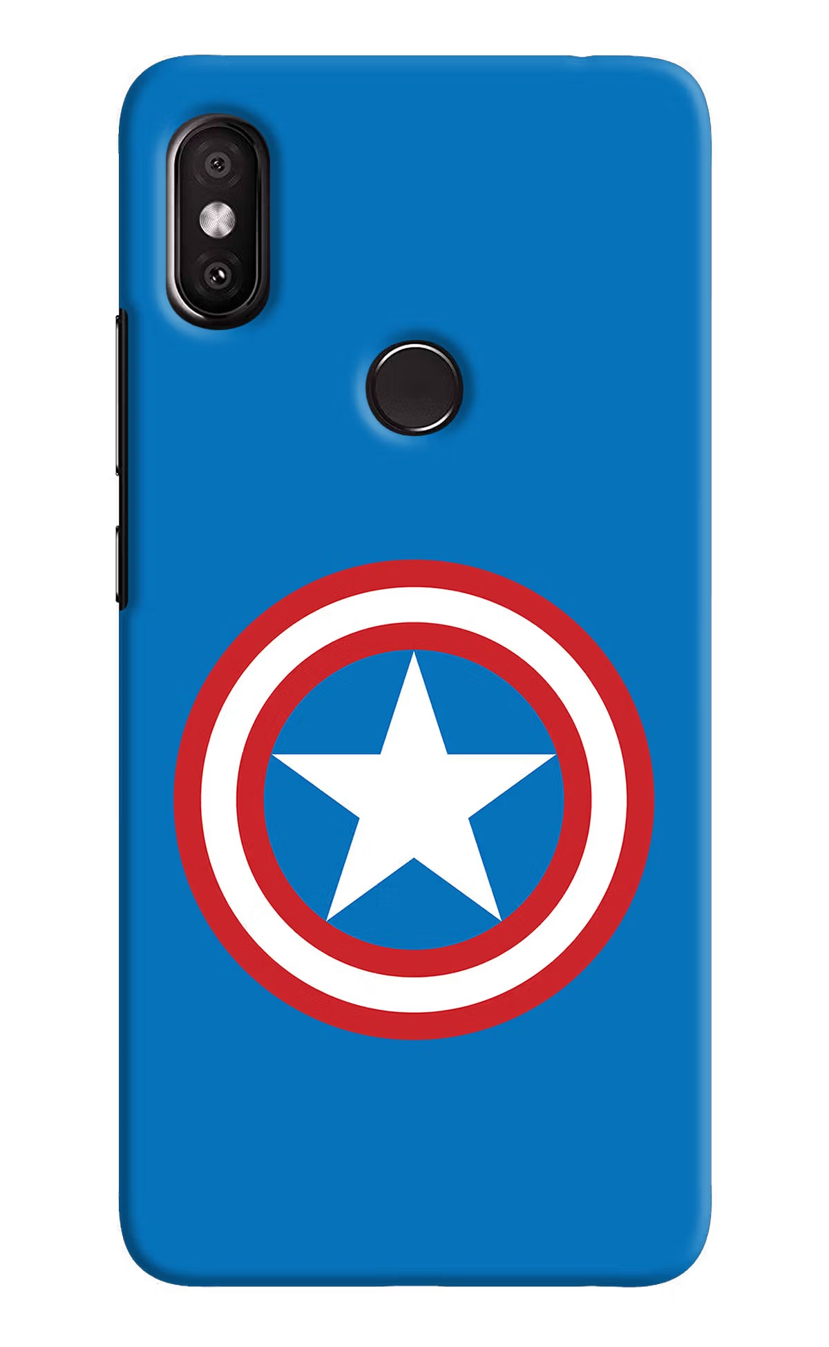 Captain America Logo Redmi Y2 Back Cover - Captain America Logo Redmi Y2 Hard Case Back Cover by Casekaro Captain America Logo Redmi Y2 Hard Case Back Cover by Casekaro