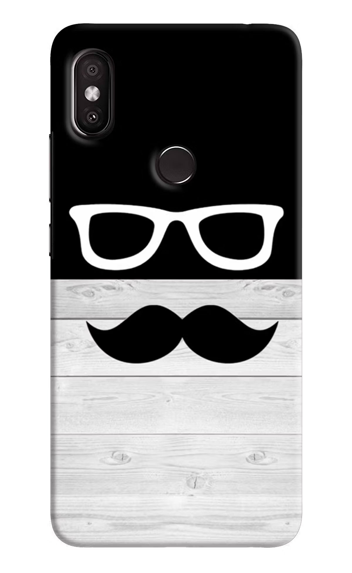 Mustache Redmi Y2 Back Cover - Mustache Redmi Y2 Hard Case Back Cover by Casekaro Mustache Redmi Y2 Hard Case Back Cover by Casekaro