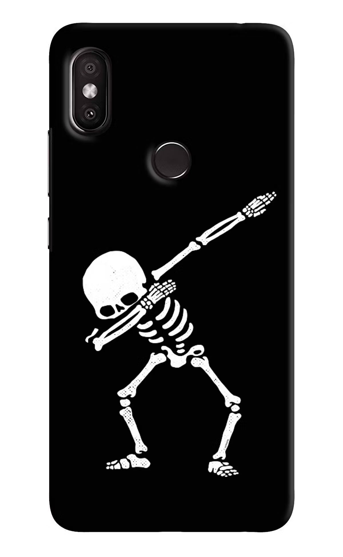 Dabbing Skeleton Art Redmi Y2 Back Cover - Dabbing Skeleton Art Redmi Y2 Hard Case Back Cover by Casekaro Dabbing Skeleton Art Redmi Y2 Hard Case Back Cover by Casekaro