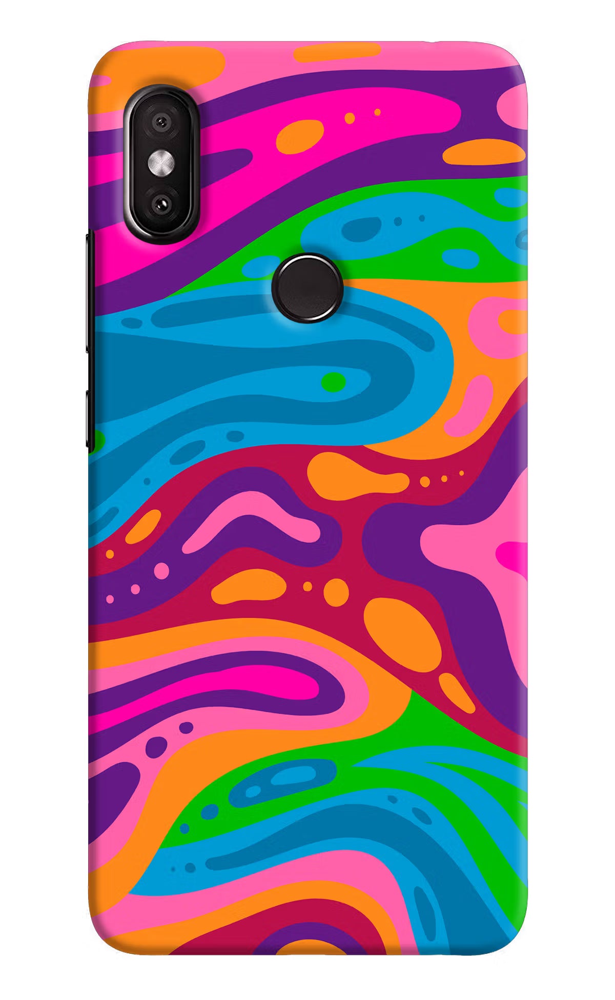 Trippy Pattern Redmi Y2 Back Cover - Trippy Pattern Redmi Y2 Hard Case Back Cover by Casekaro Trippy Pattern Redmi Y2 Hard Case Back Cover by Casekaro