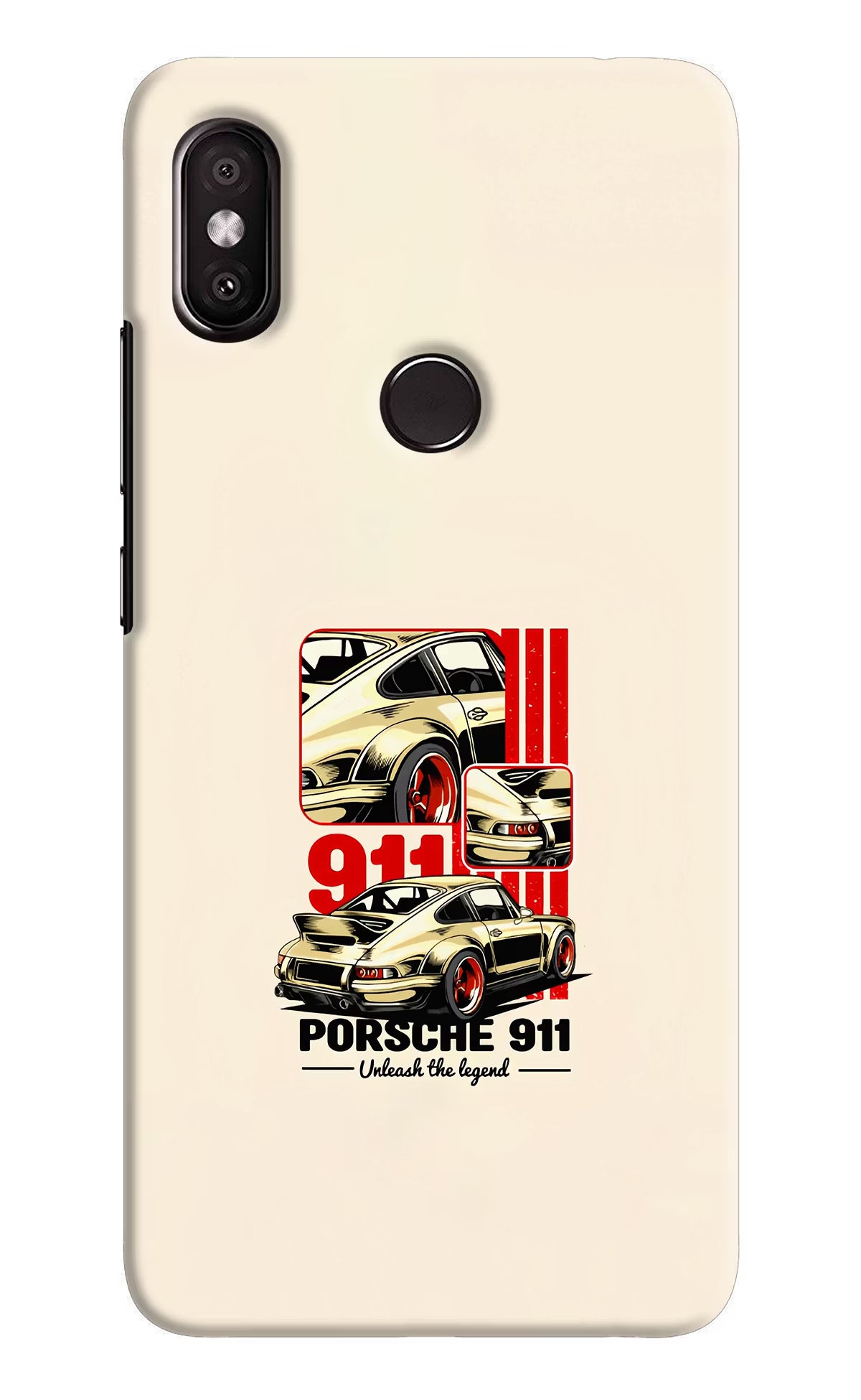 Classic Porsche 911 Redmi Y2 Back Cover - Classic Porsche 911 Redmi Y2 Hard Case Back Cover by Casekaro Classic Porsche 911 Redmi Y2 Hard Case Back Cover by Casekaro