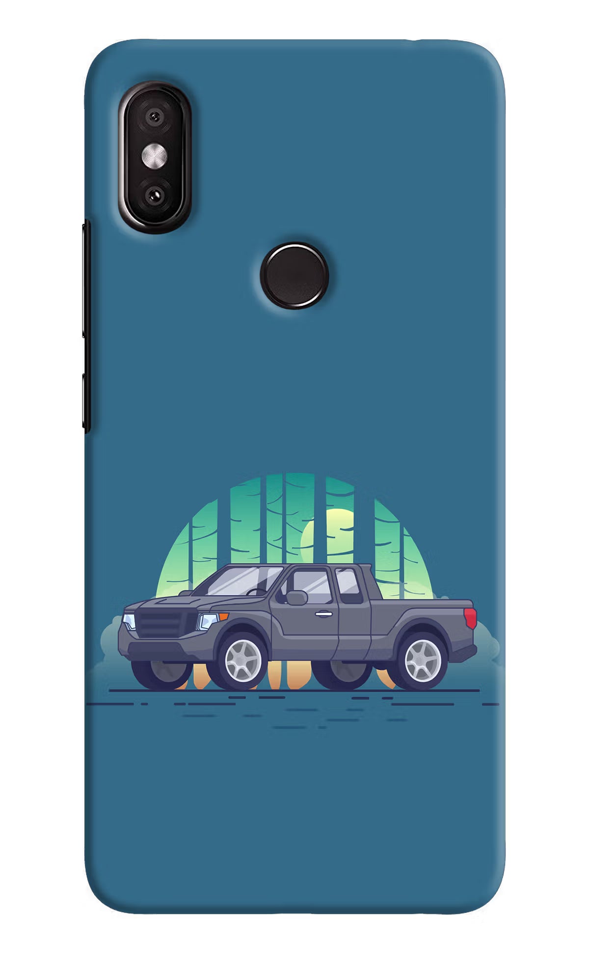 Retro Garage Vibe Redmi Y2 Back Cover - Retro Garage Vibe Redmi Y2 Hard Case Back Cover by Casekaro Retro Garage Vibe Redmi Y2 Hard Case Back Cover by Casekaro