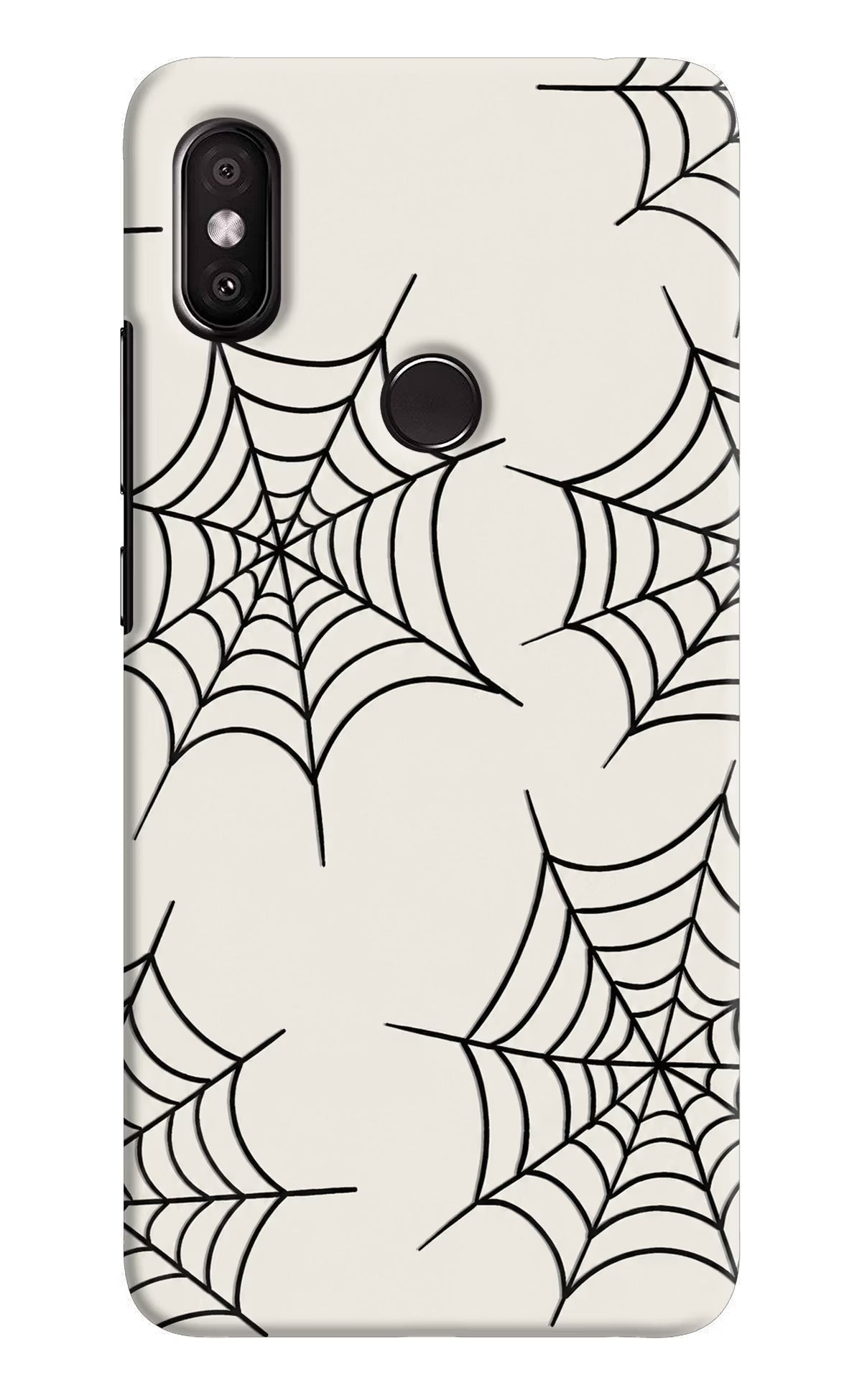 Spider Web Redmi Y2 Back Cover - Spider Web Redmi Y2 Hard Case Back Cover by Casekaro Spider Web Redmi Y2 Hard Case Back Cover by Casekaro