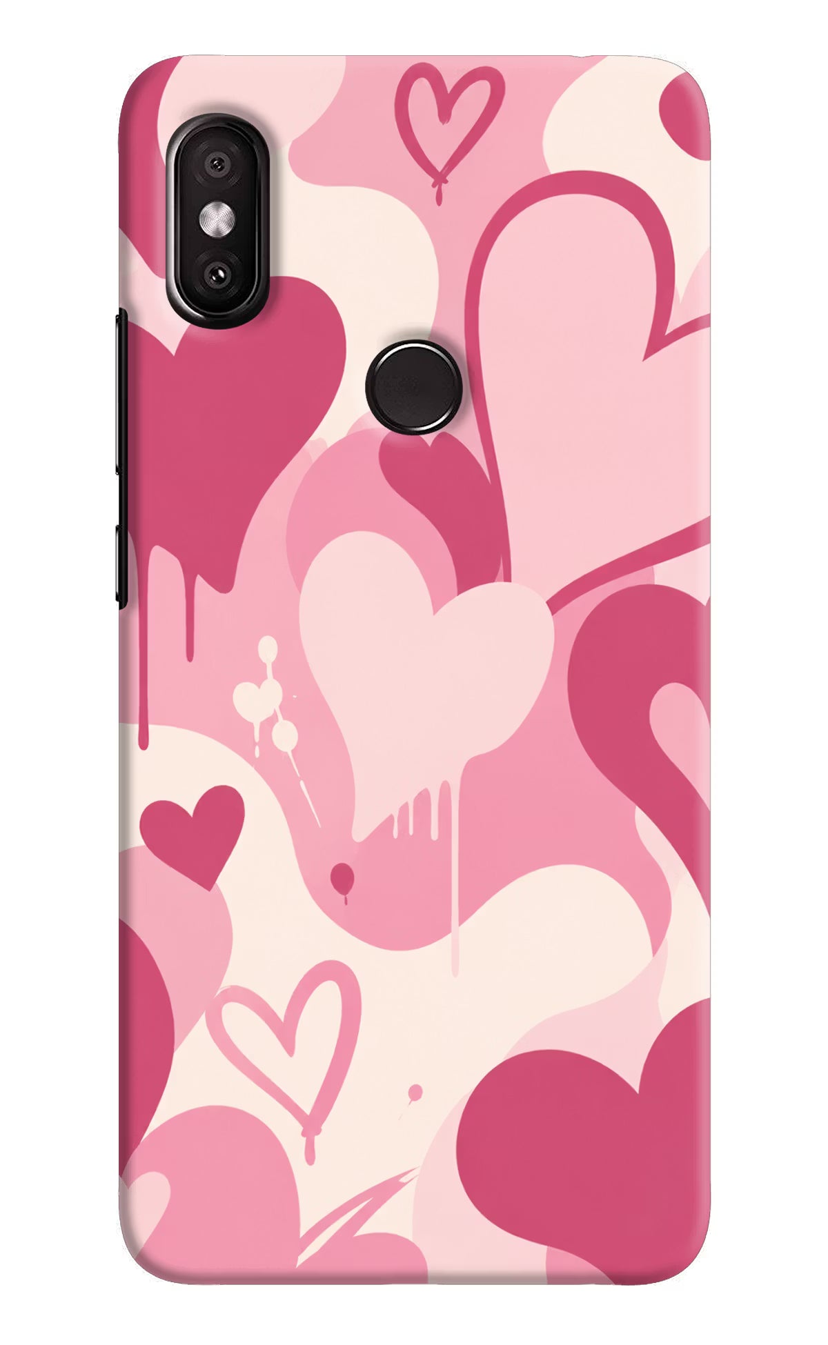 Hearty case Redmi Y2 Back Cover - Hearty case Redmi Y2 Hard Case Back Cover by Casekaro Hearty case Redmi Y2 Hard Case Back Cover by Casekaro