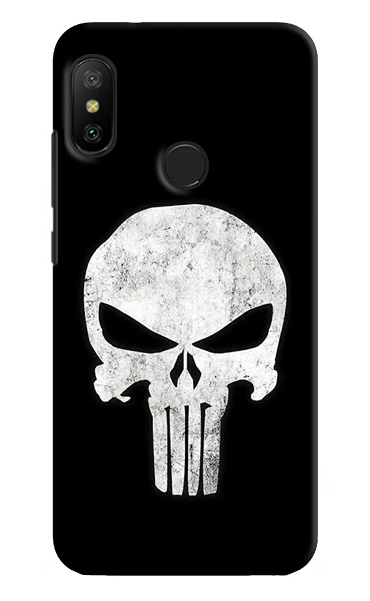 Punisher Skull Redmi 6 Pro Back Cover - Punisher Skull Redmi 6 Pro Hard Case Back Cover by Casekaro Punisher Skull Redmi 6 Pro Hard Case Back Cover by Casekaro
