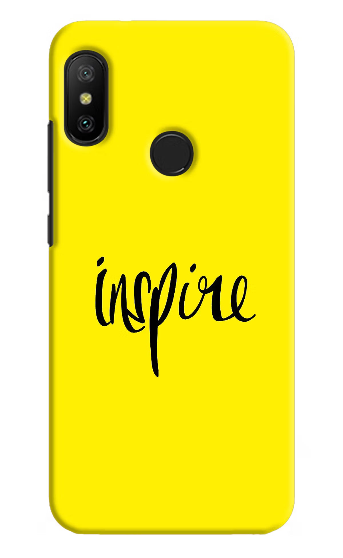 Inspire Redmi 6 Pro Back Cover - Inspire Redmi 6 Pro Hard Case Back Cover by Casekaro Inspire Redmi 6 Pro Hard Case Back Cover by Casekaro