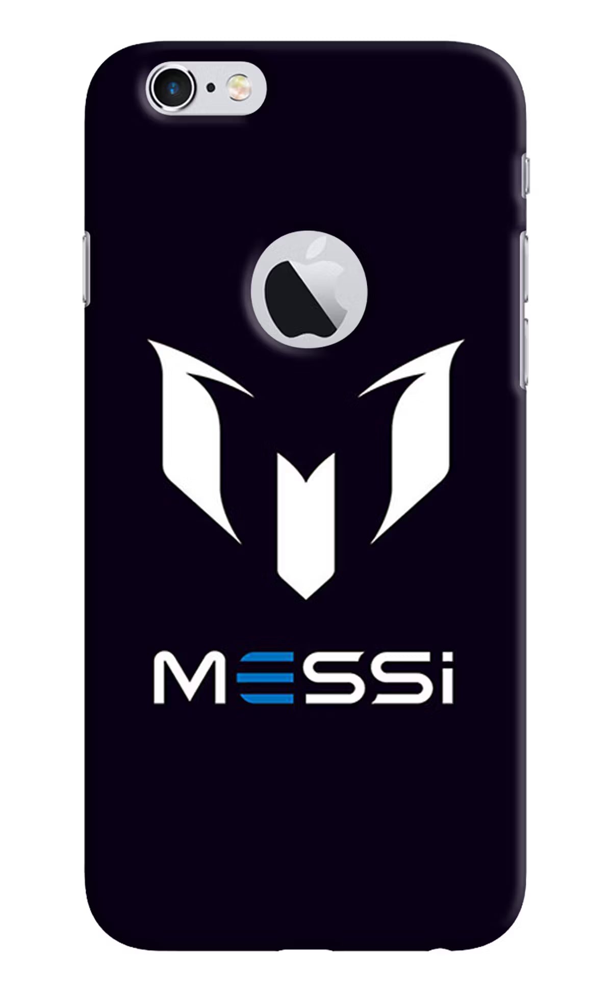 Messi Logo iPhone 6 Logocut Back Cover - Messi Logo iPhone 6 Logocut Hard Case Back Cover by Casekaro Messi Logo iPhone 6 Logocut Hard Case Back Cover by Casekaro