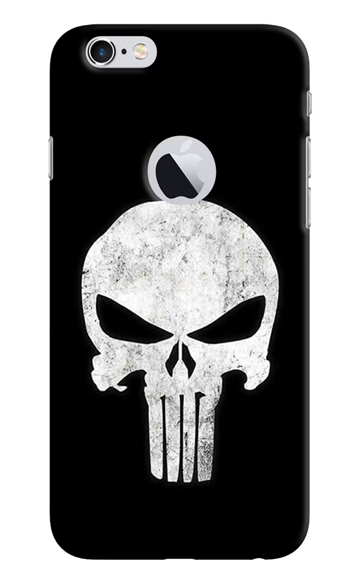 Punisher Skull iPhone 6 Logocut Back Cover - Punisher Skull iPhone 6 Logocut Hard Case Back Cover by Casekaro Punisher Skull iPhone 6 Logocut Hard Case Back Cover by Casekaro
