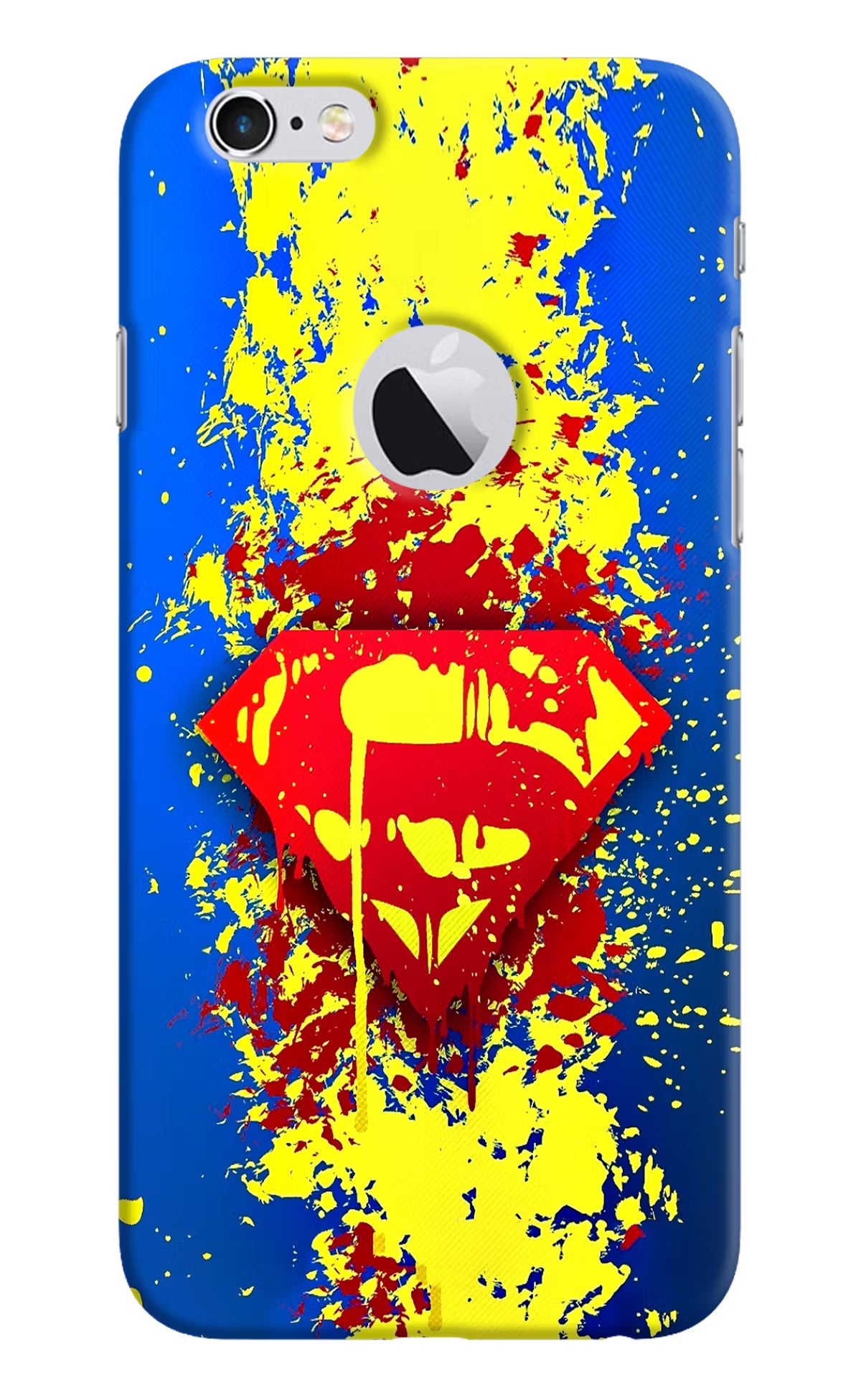 Superman logo iPhone 6 Logocut Back Cover - Superman logo iPhone 6 Logocut Hard Case Back Cover by Casekaro Superman logo iPhone 6 Logocut Hard Case Back Cover by Casekaro