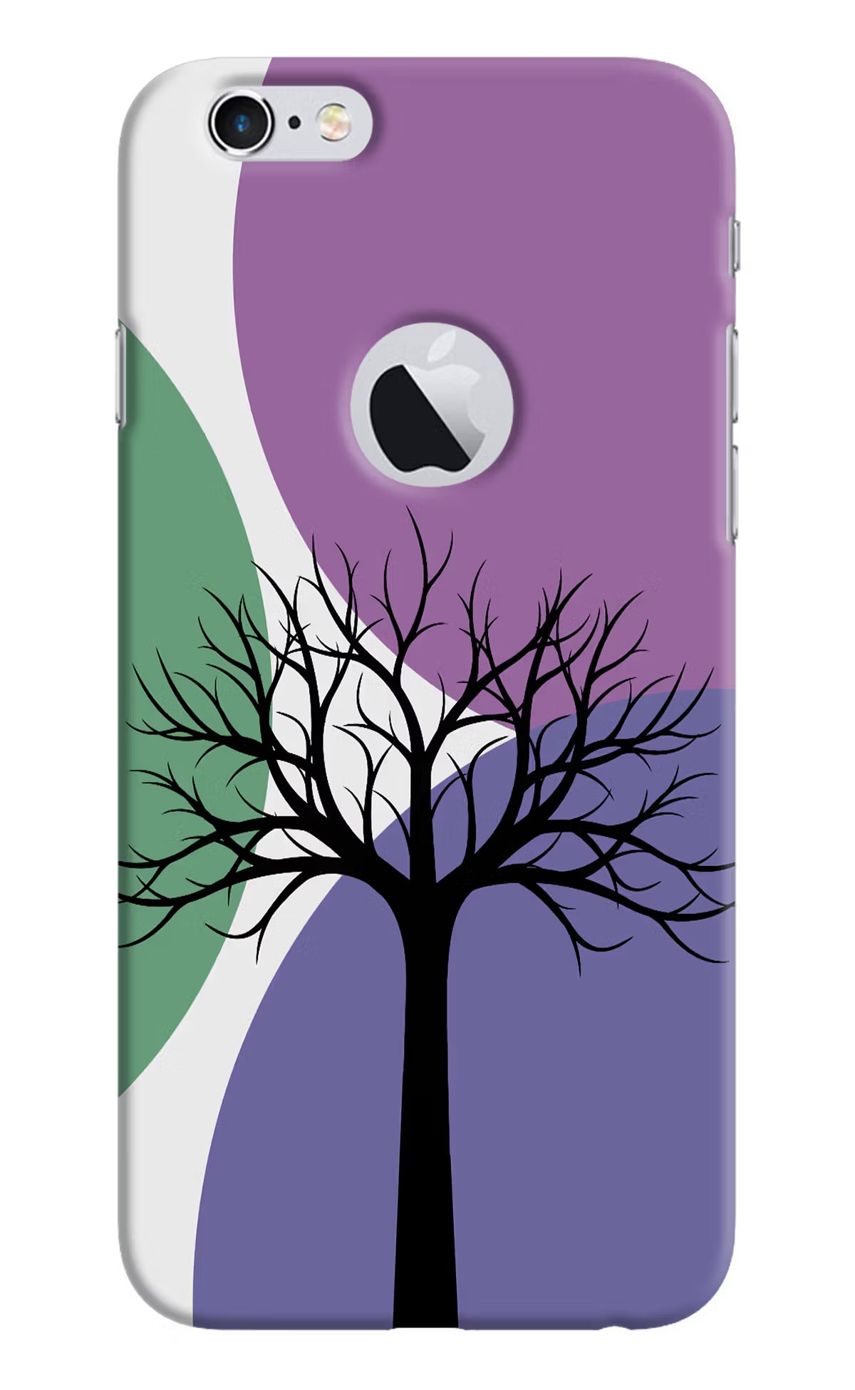 Tree Art iPhone 6 Logocut Back Cover - Tree Art iPhone 6 Logocut Hard Case Back Cover by Casekaro Tree Art iPhone 6 Logocut Hard Case Back Cover by Casekaro