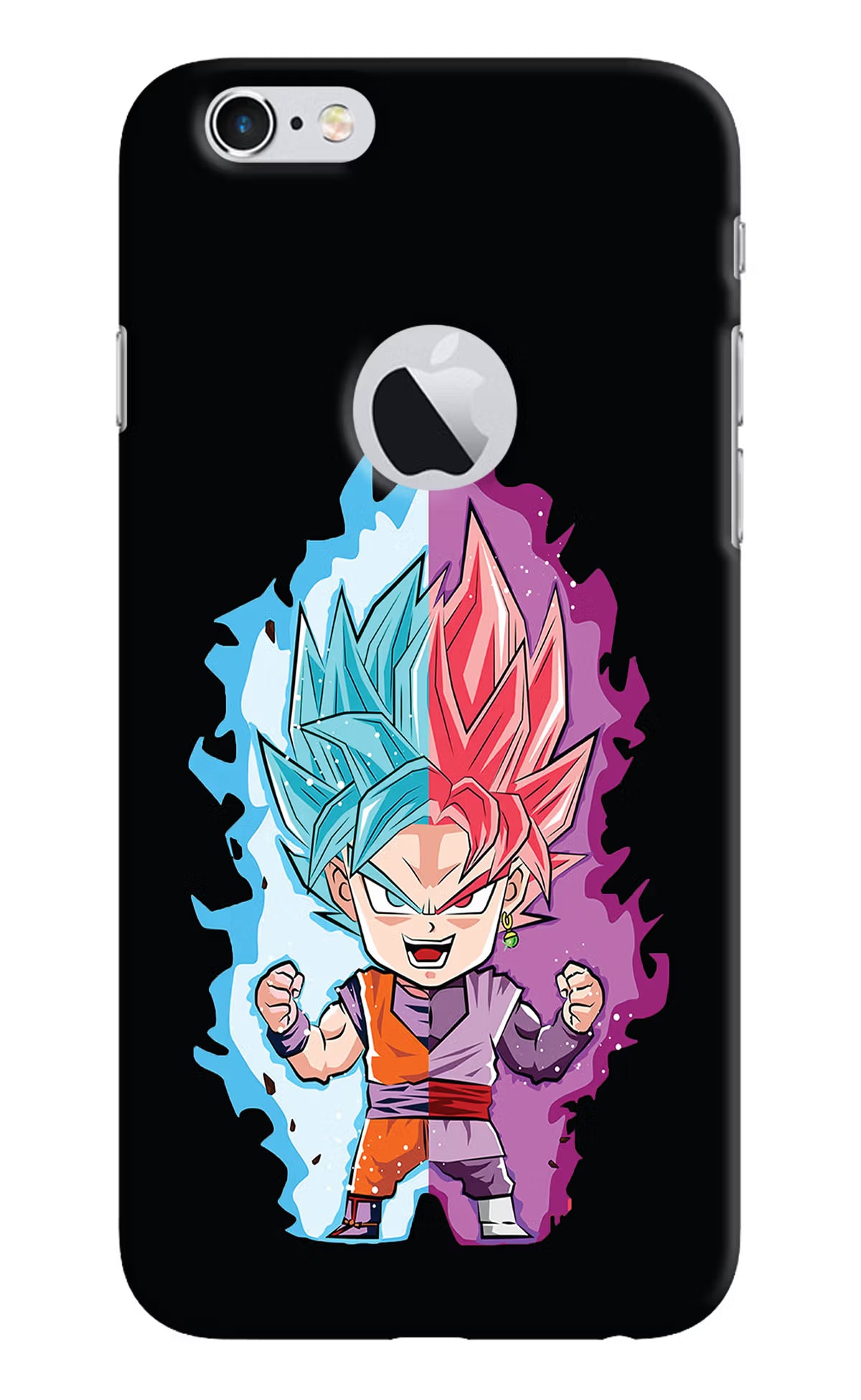 Chota Goku iPhone 6 Logocut Back Cover - Chota Goku iPhone 6 Logocut Hard Case Back Cover by Casekaro Chota Goku iPhone 6 Logocut Hard Case Back Cover by Casekaro