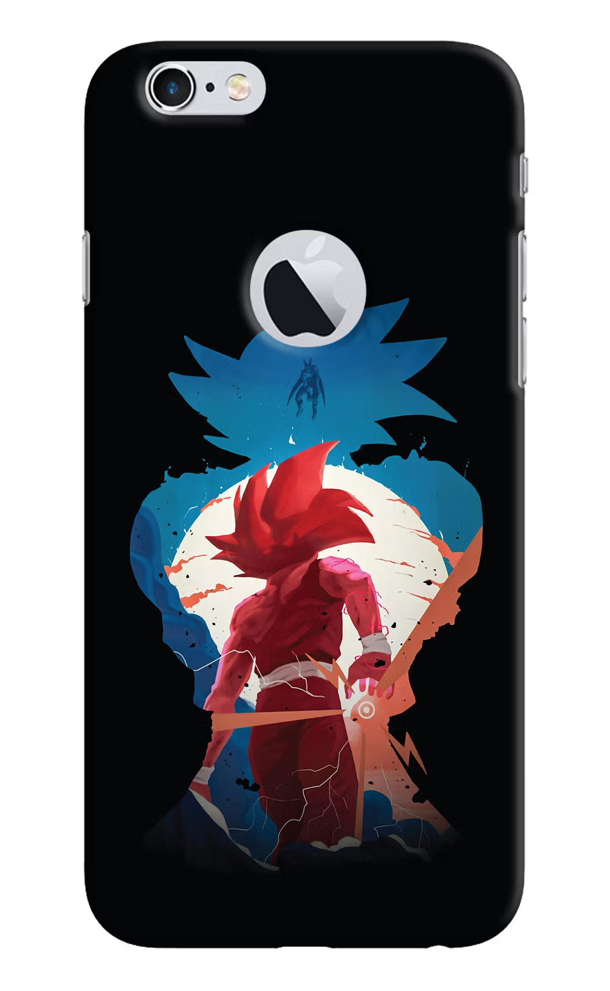 Goku iPhone 6 Logocut Back Cover - Goku iPhone 6 Logocut Hard Case Back Cover by Casekaro Goku iPhone 6 Logocut Hard Case Back Cover by Casekaro