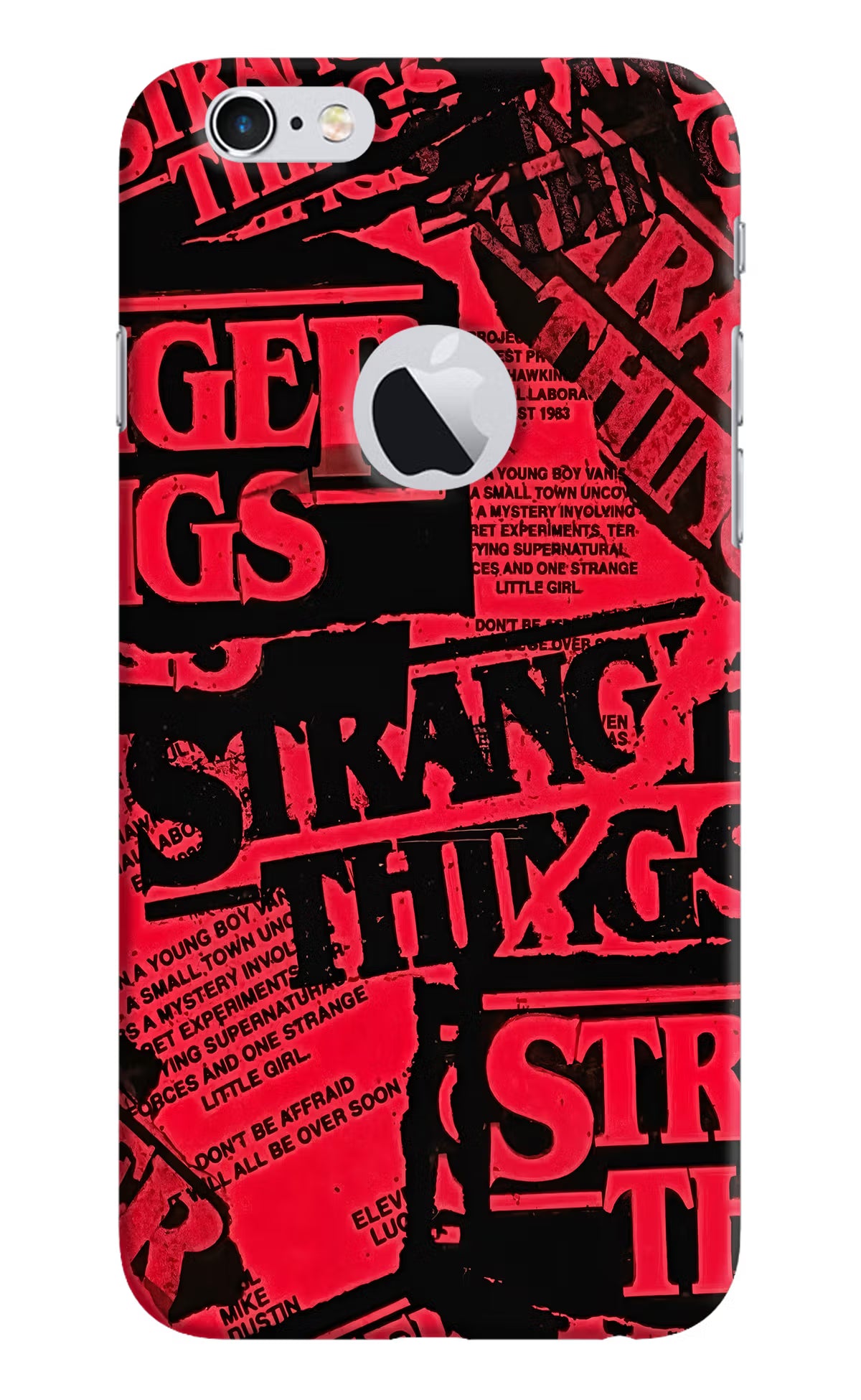 Ordinary Things iPhone 6 Logocut Back Cover - Ordinary Things iPhone 6 Logocut Hard Case Back Cover by Casekaro Ordinary Things iPhone 6 Logocut Hard Case Back Cover by Casekaro