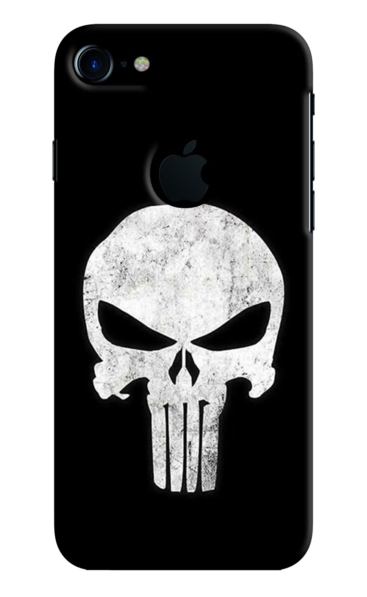 Punisher Skull iPhone 7 Logocut Back Cover - Punisher Skull iPhone 7 Logocut Hard Case Back Cover by Casekaro Punisher Skull iPhone 7 Logocut Hard Case Back Cover by Casekaro