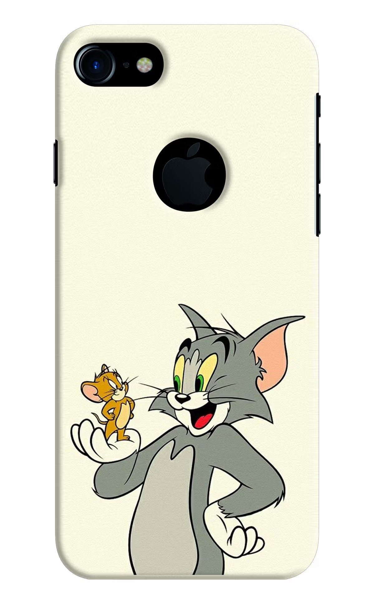 Tom & Jerry iPhone 7 Logocut Back Cover - Tom & Jerry iPhone 7 Logocut Hard Case Back Cover by Casekaro Tom & Jerry iPhone 7 Logocut Hard Case Back Cover by Casekaro
